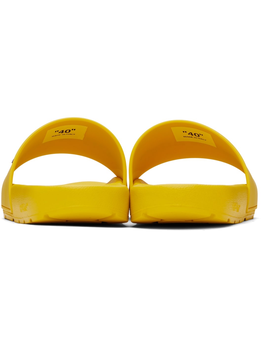 Yellow Bookish Pool Slides - 2