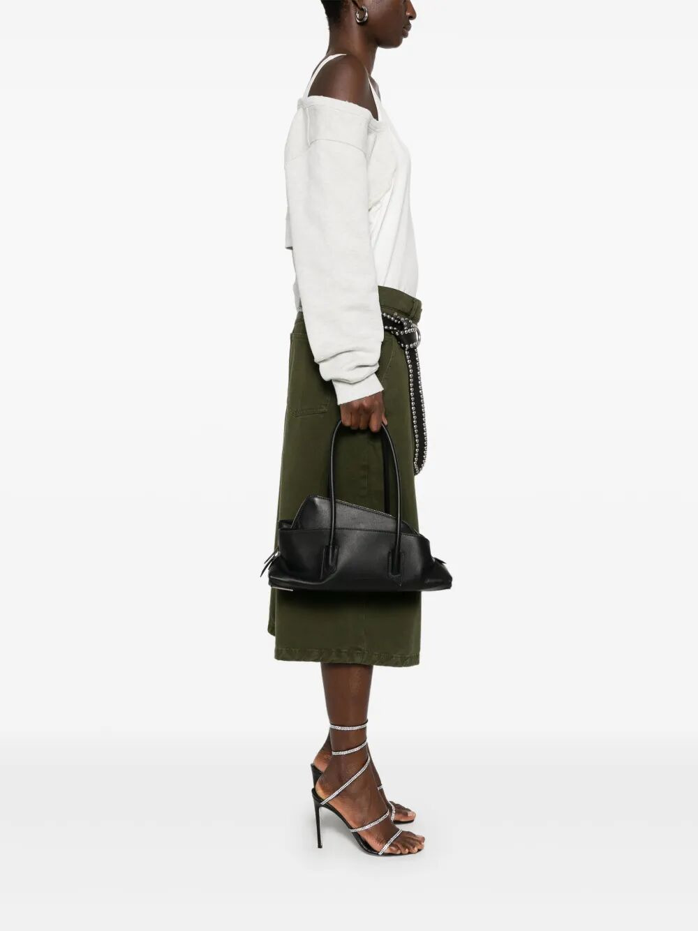 The Attico Women "La Passeggiata Small" Top Handle Bag - 5