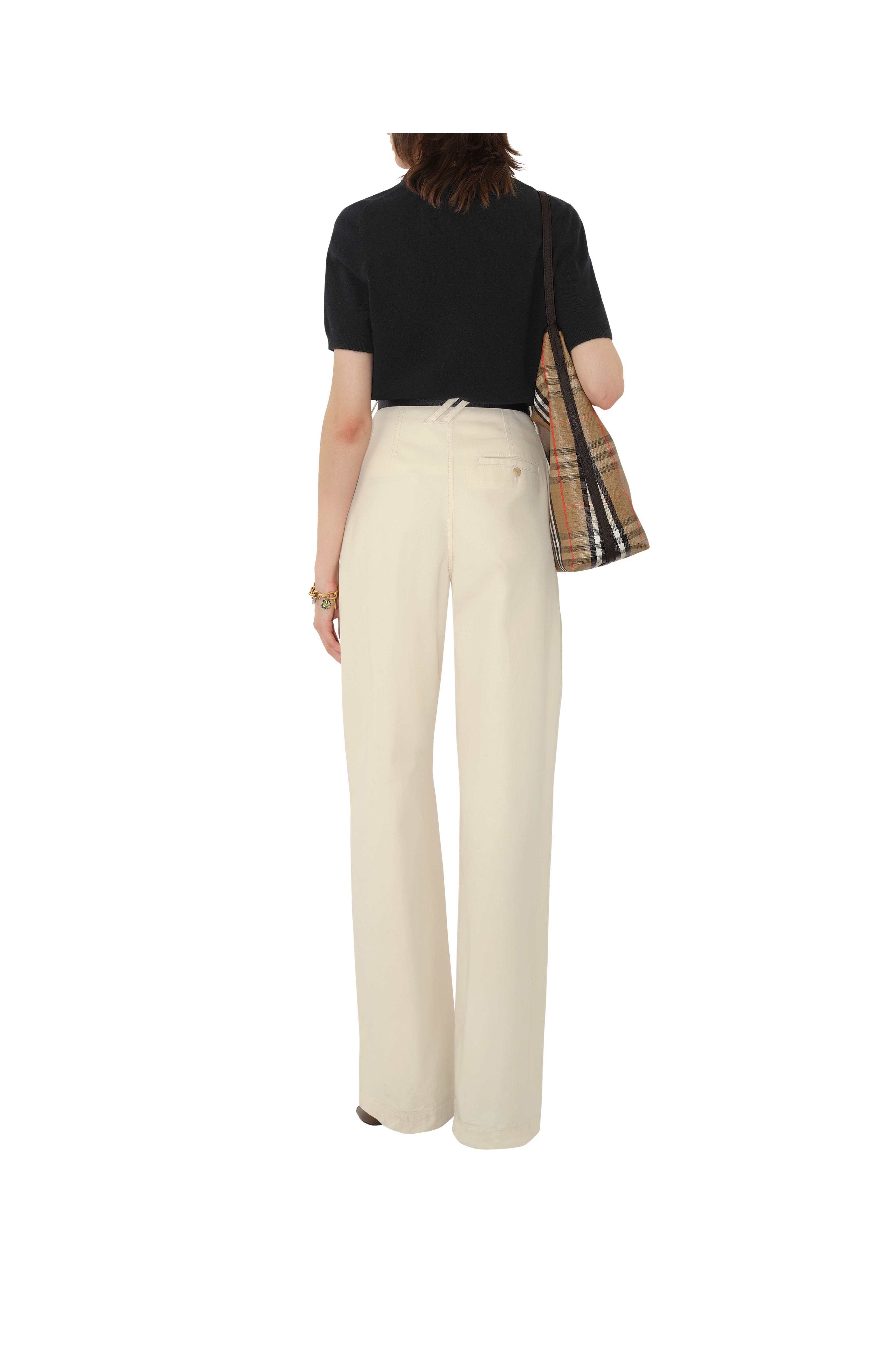 burberry Cashmere Blend Top in Black at Nordstrom - 4