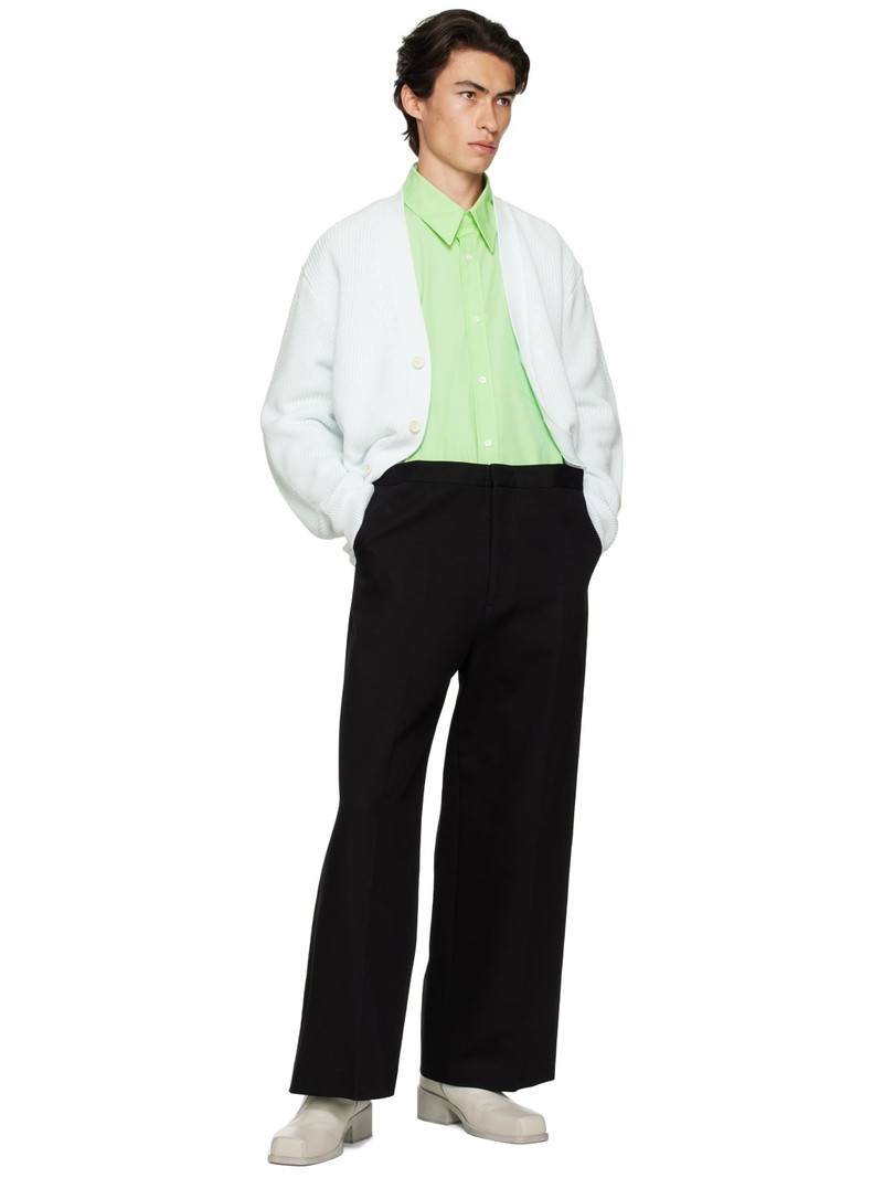 RECTO Green Embroidered Shirt outlook
