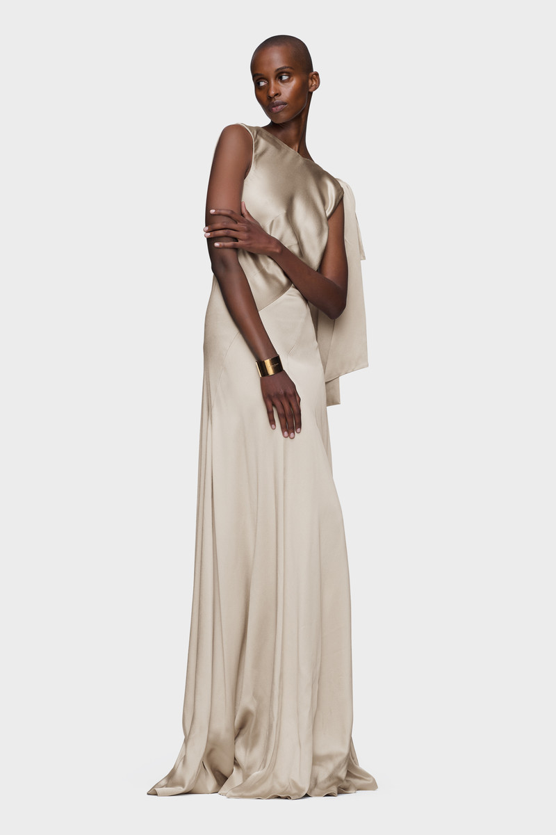 Bias-cut Evening Gown 3