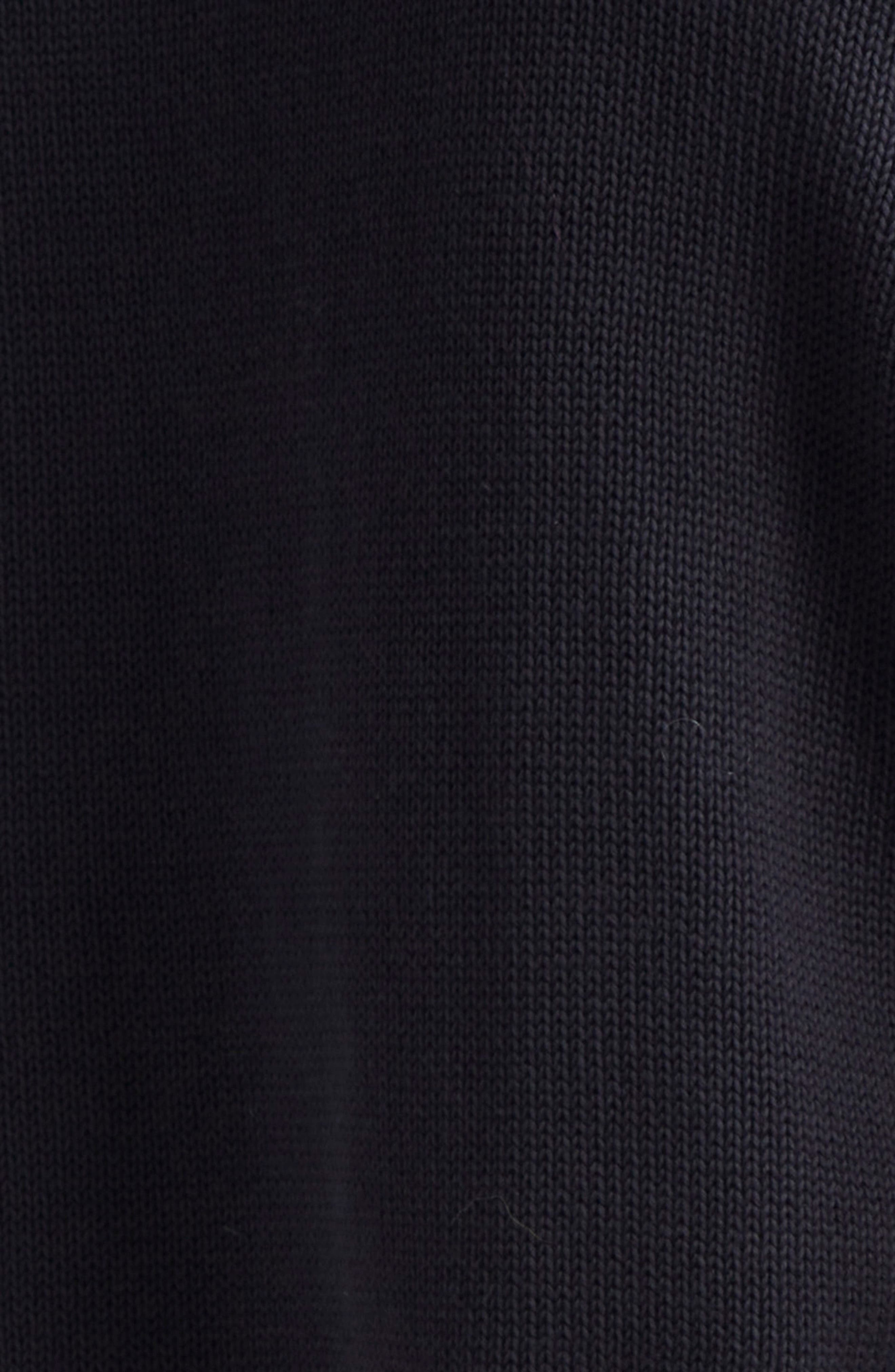 Moncler Quilted Down & Cotton Knit Cardigan in Blue at Nordstrom - 6