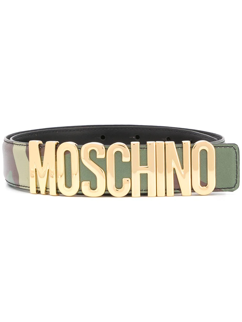 camouflage logo plaque belt - 1