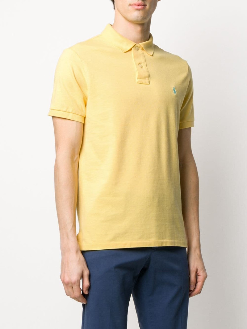 embroidered logo polo shirt 3