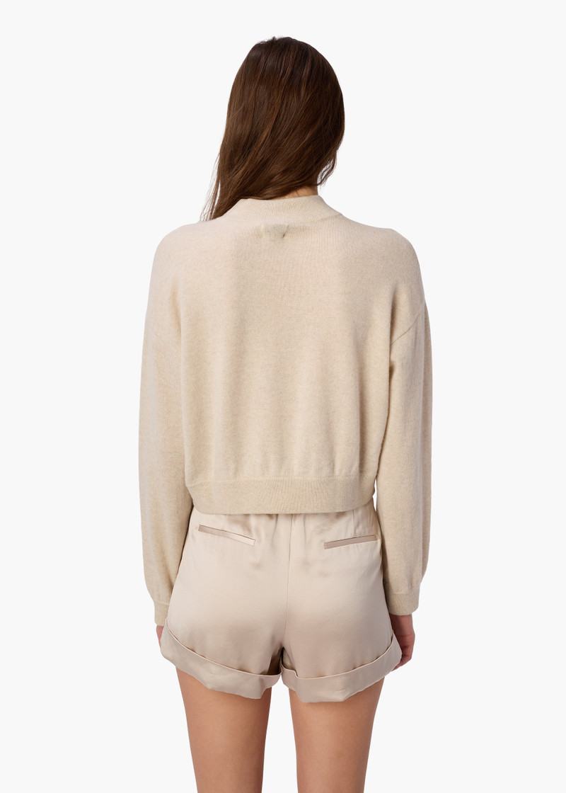 MARCELA CASHMERE CARDIGAN BONE 5