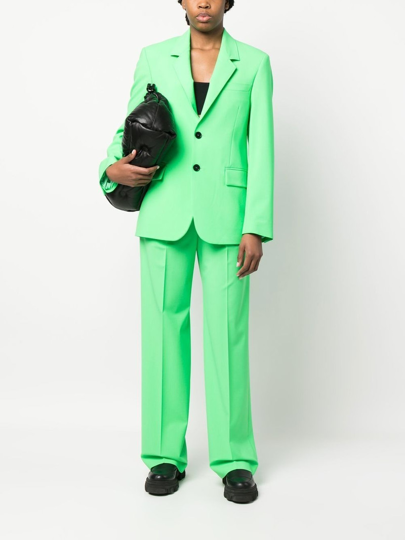 MSGM high-waist tailored trousers outlook