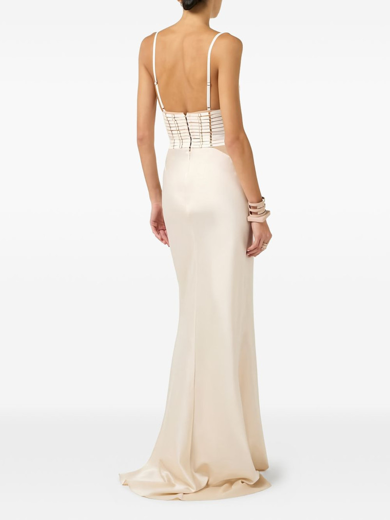 tulle-inserts maxi dress 3