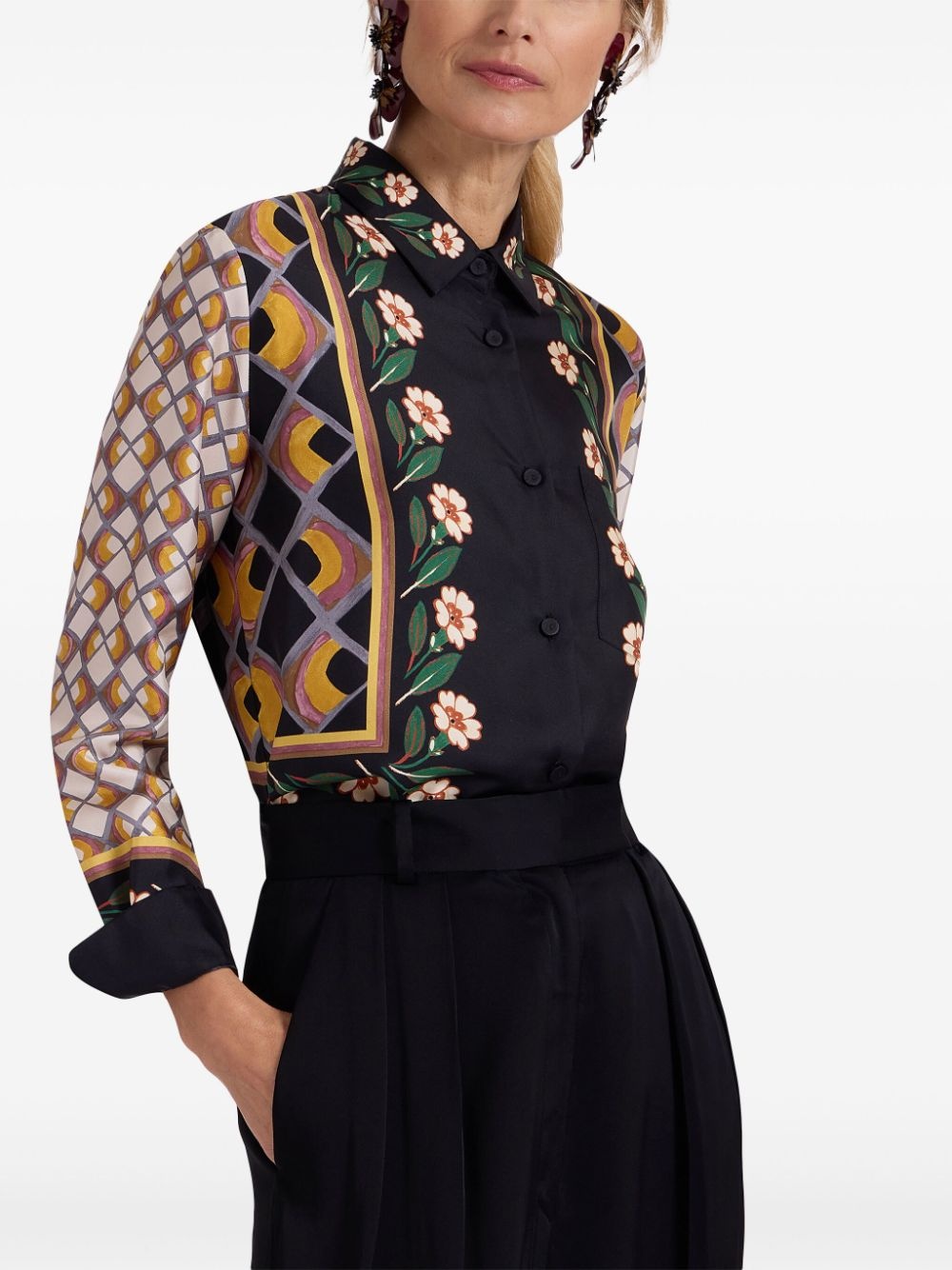 graphic-print shirt - 2