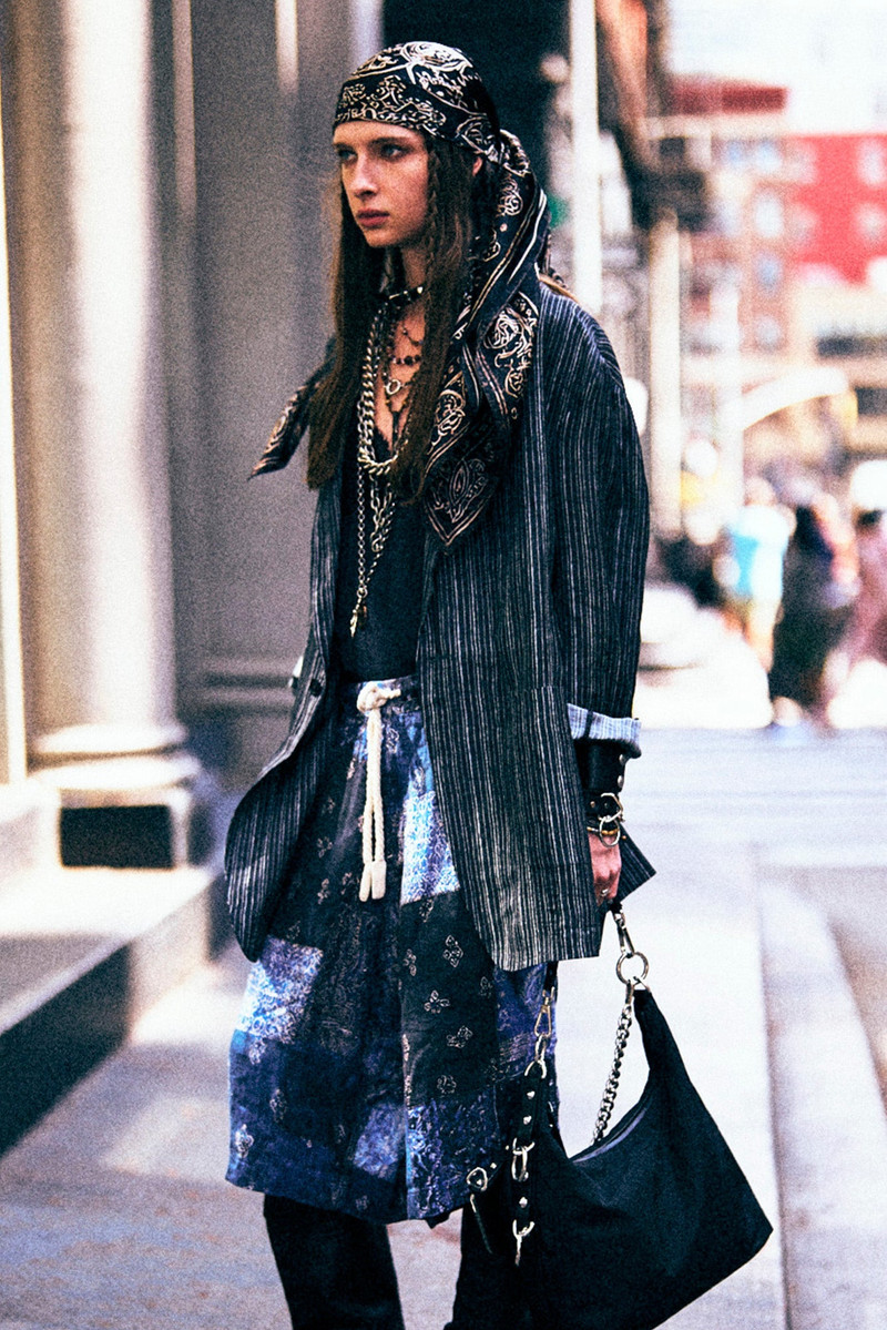 ELONGATED OVERSIZED RAGGED BLAZER 1