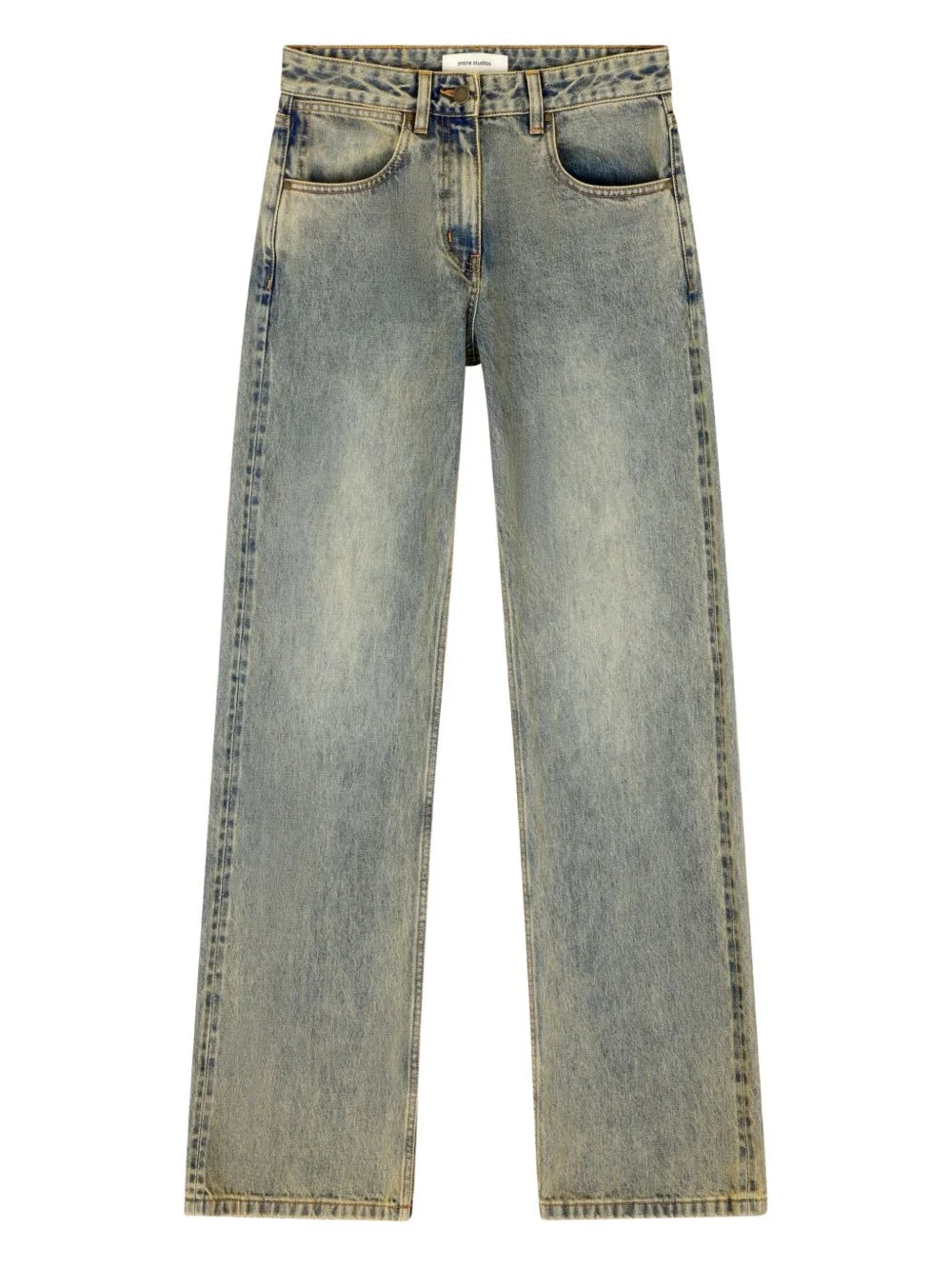 dart-detail jeans - 1