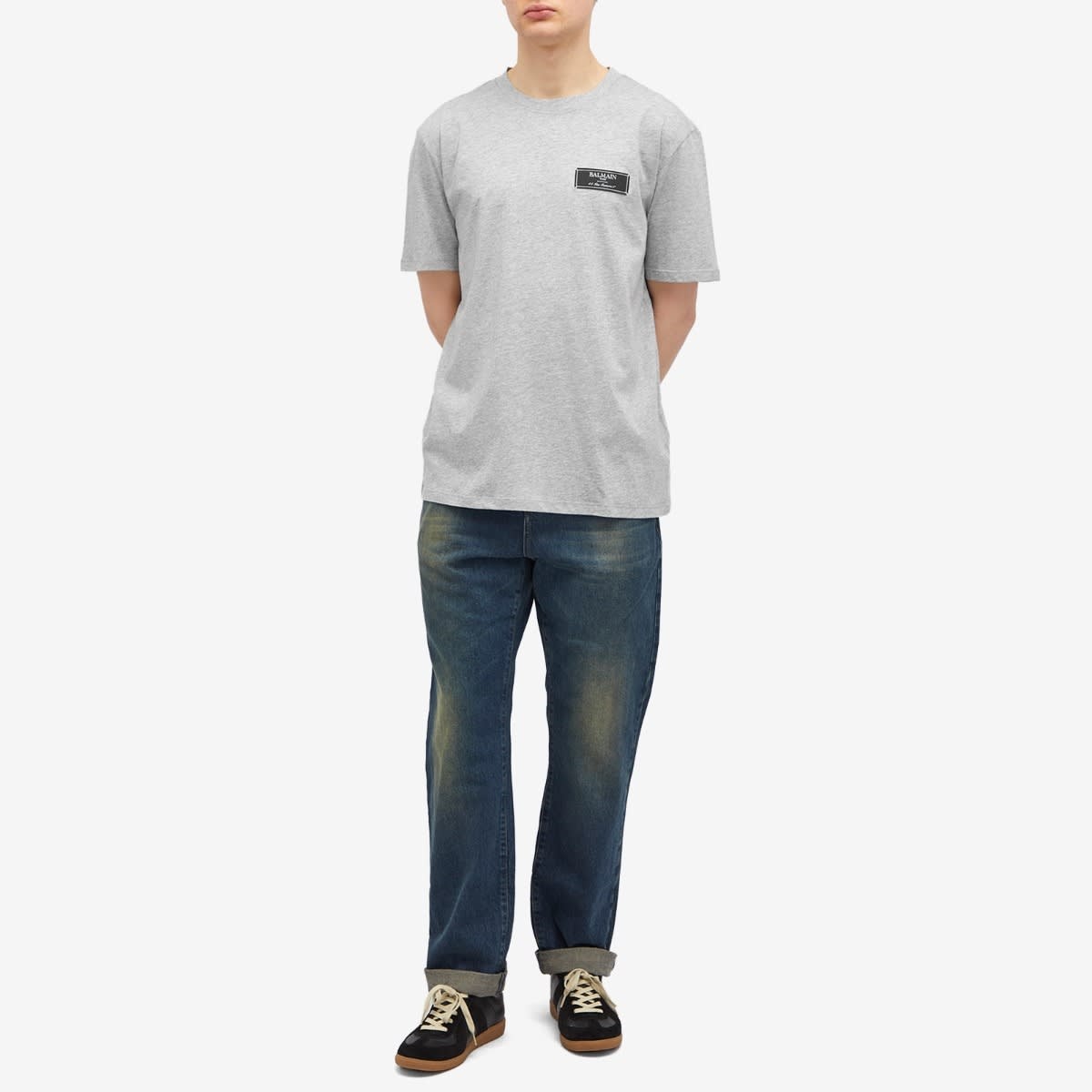 Balmain Label T-Shirt - 4