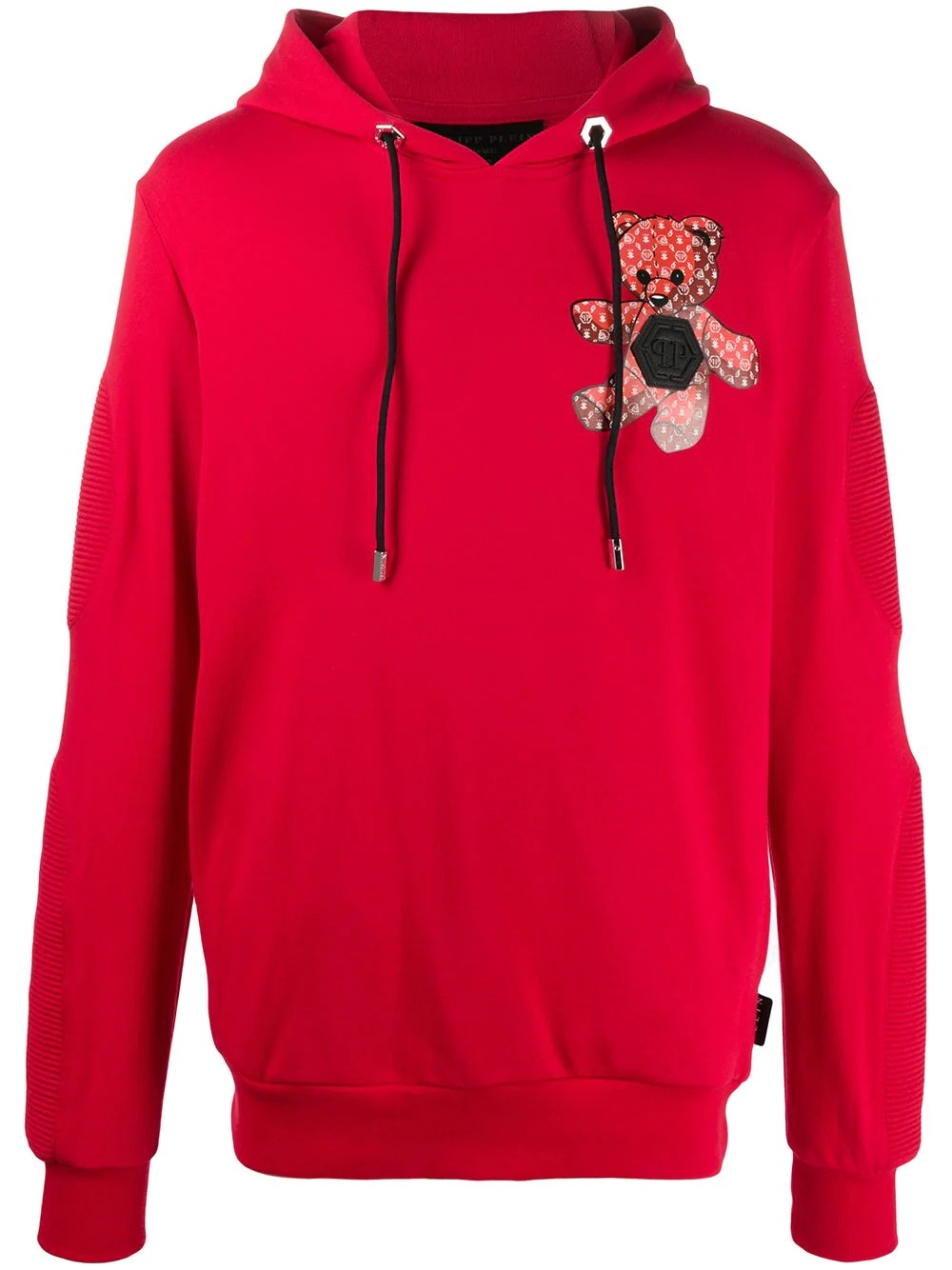 Teddy Bear print hoodie - 1