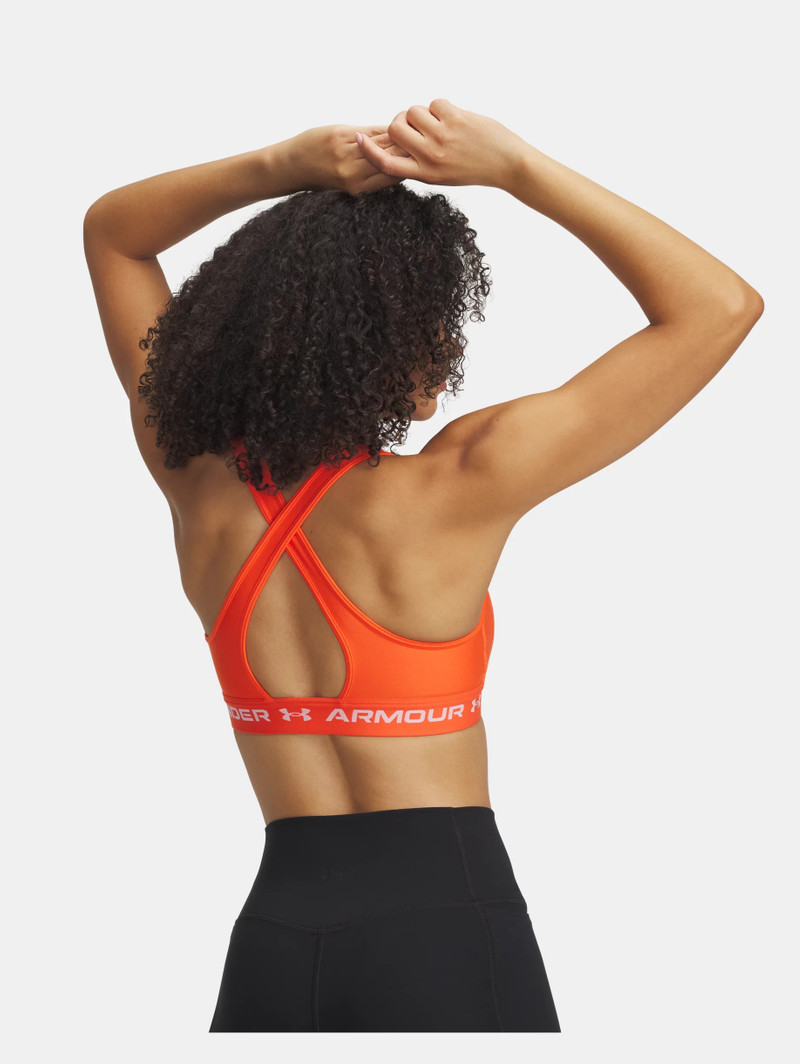 Under Armour Women's Armour® Mid Crossback Sports Bra outlook
