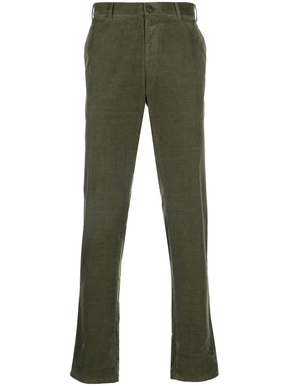 mid-rise slim-fit chinos - 1