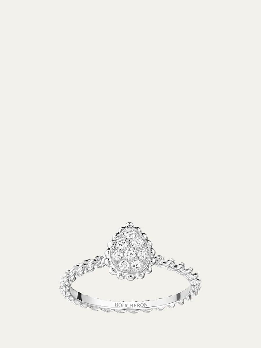 Serpent Boheme Extra Small Motif Diamond Ring - 1