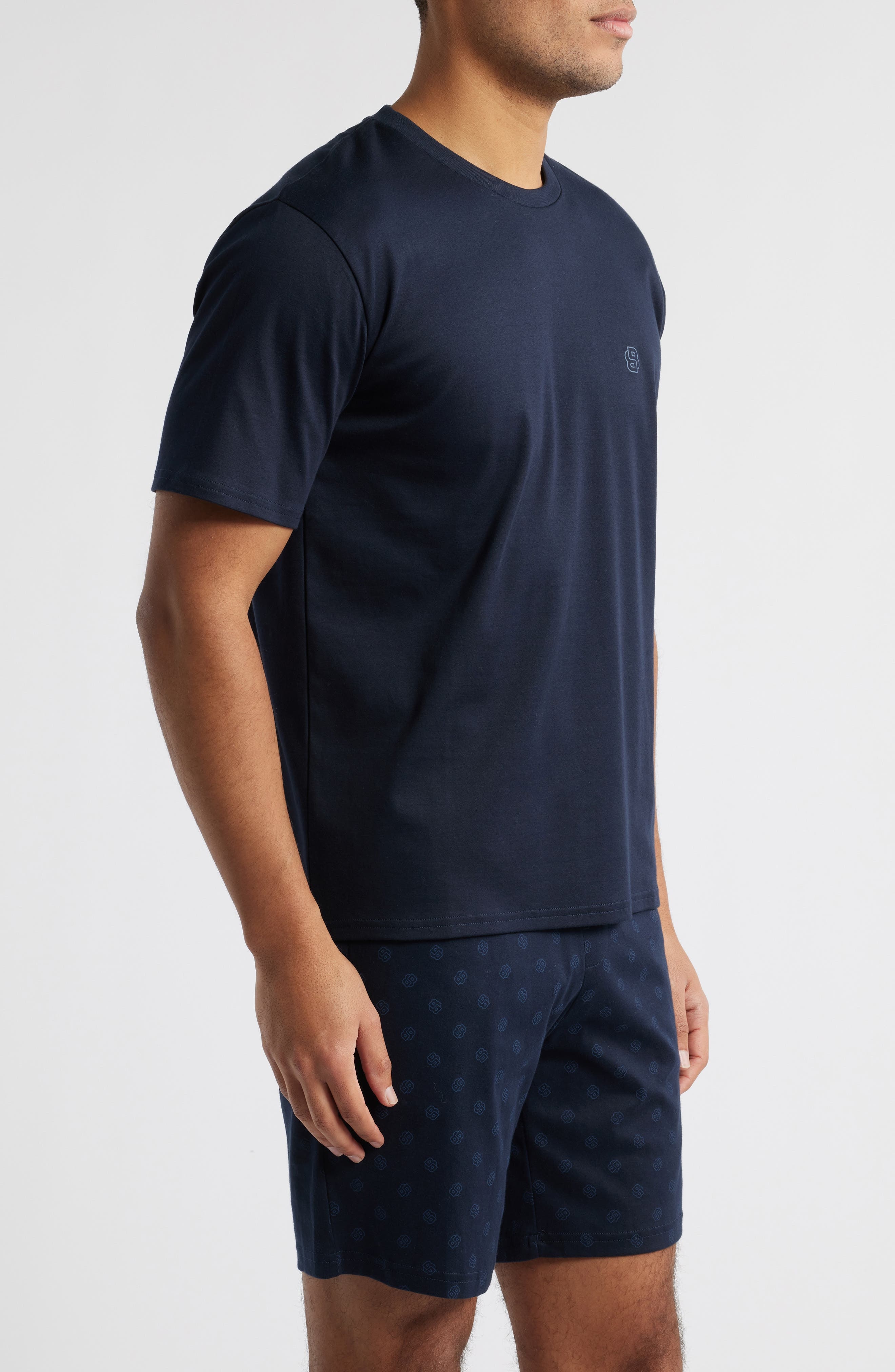 BOSS Relax Lounge T-Shirt in Dark Blue at Nordstrom - 3