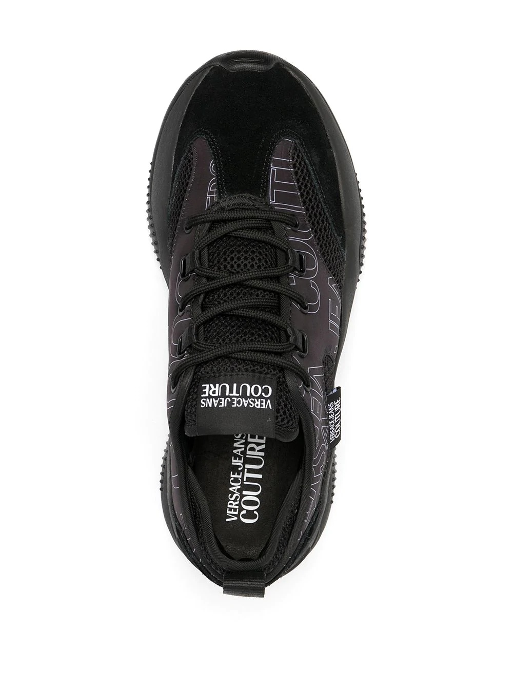 baroque-print chunky sneakers - 4