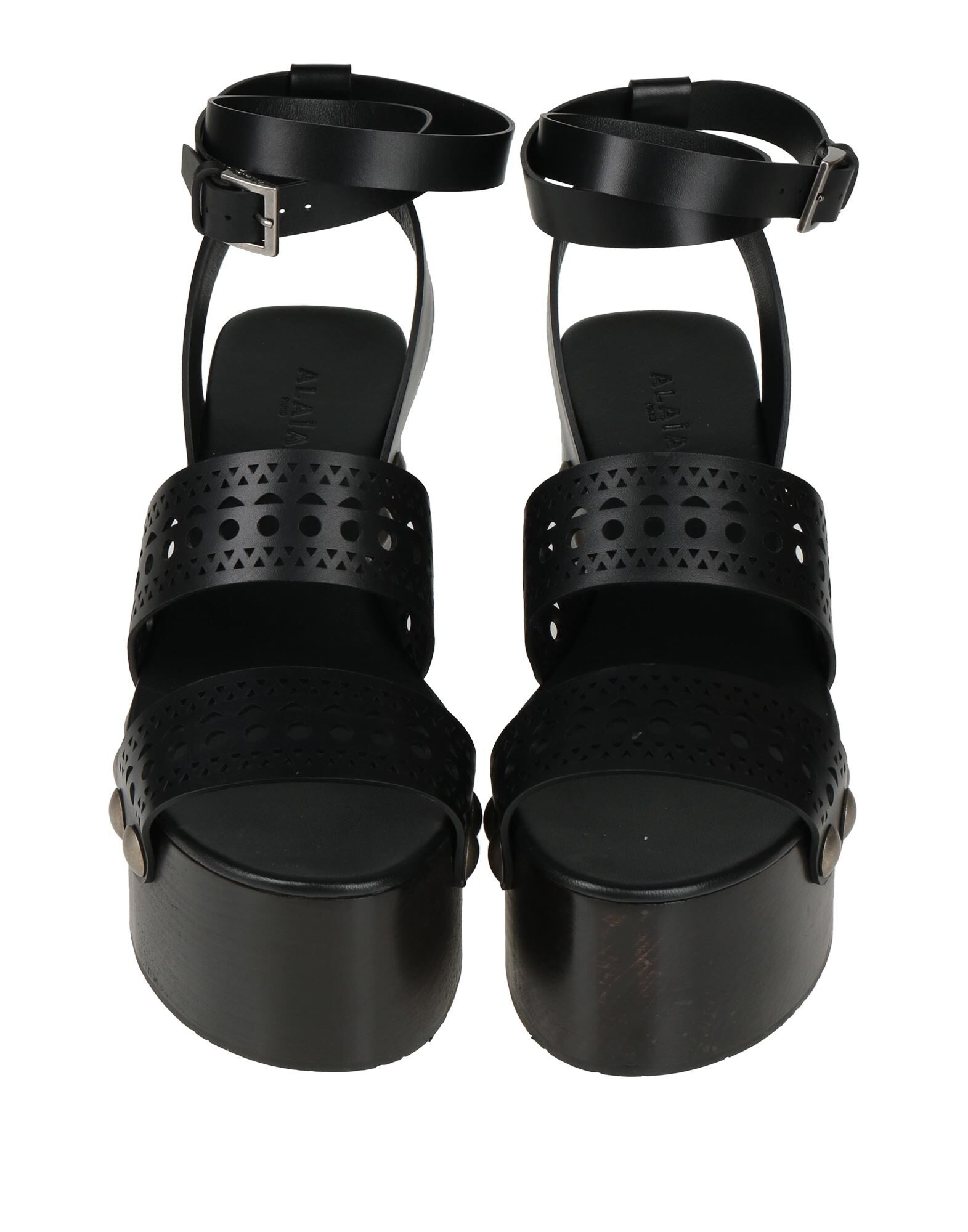 Black Women's Sandals - 4