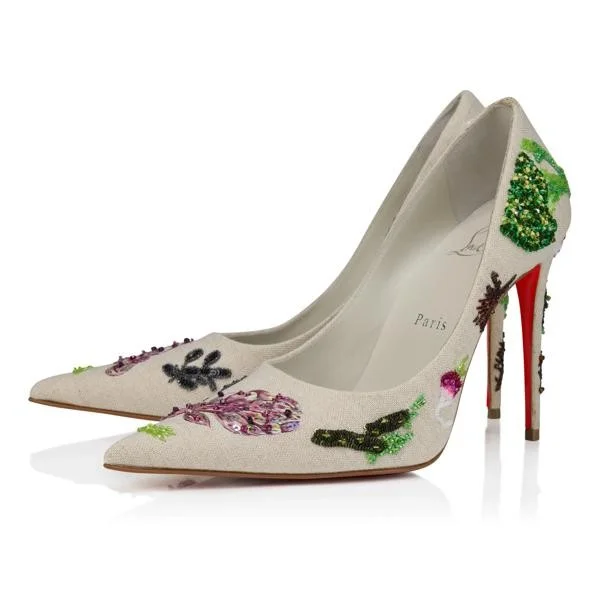 Kate Max Veggie 100 mm Pumps - 1