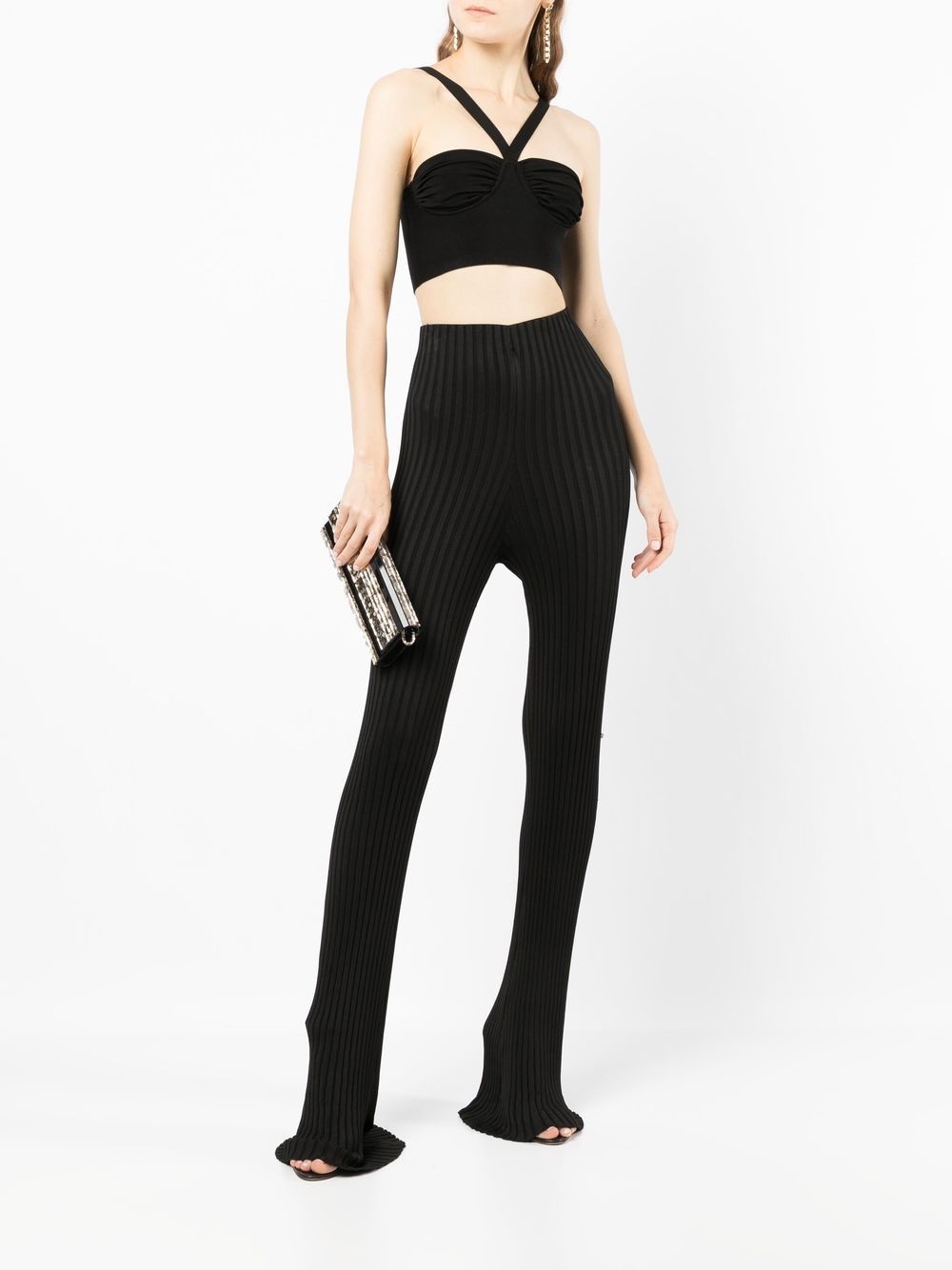 Ruched Venus bustier-style bralette - 2