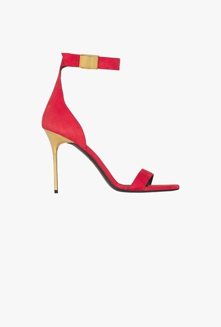 Red suede Uma sandals - 1