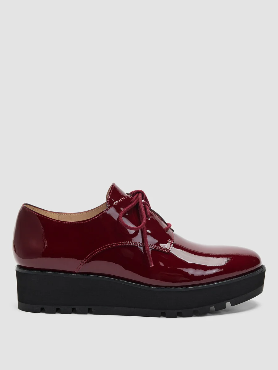 Eddy Patent Leather Platform Oxford - 1
