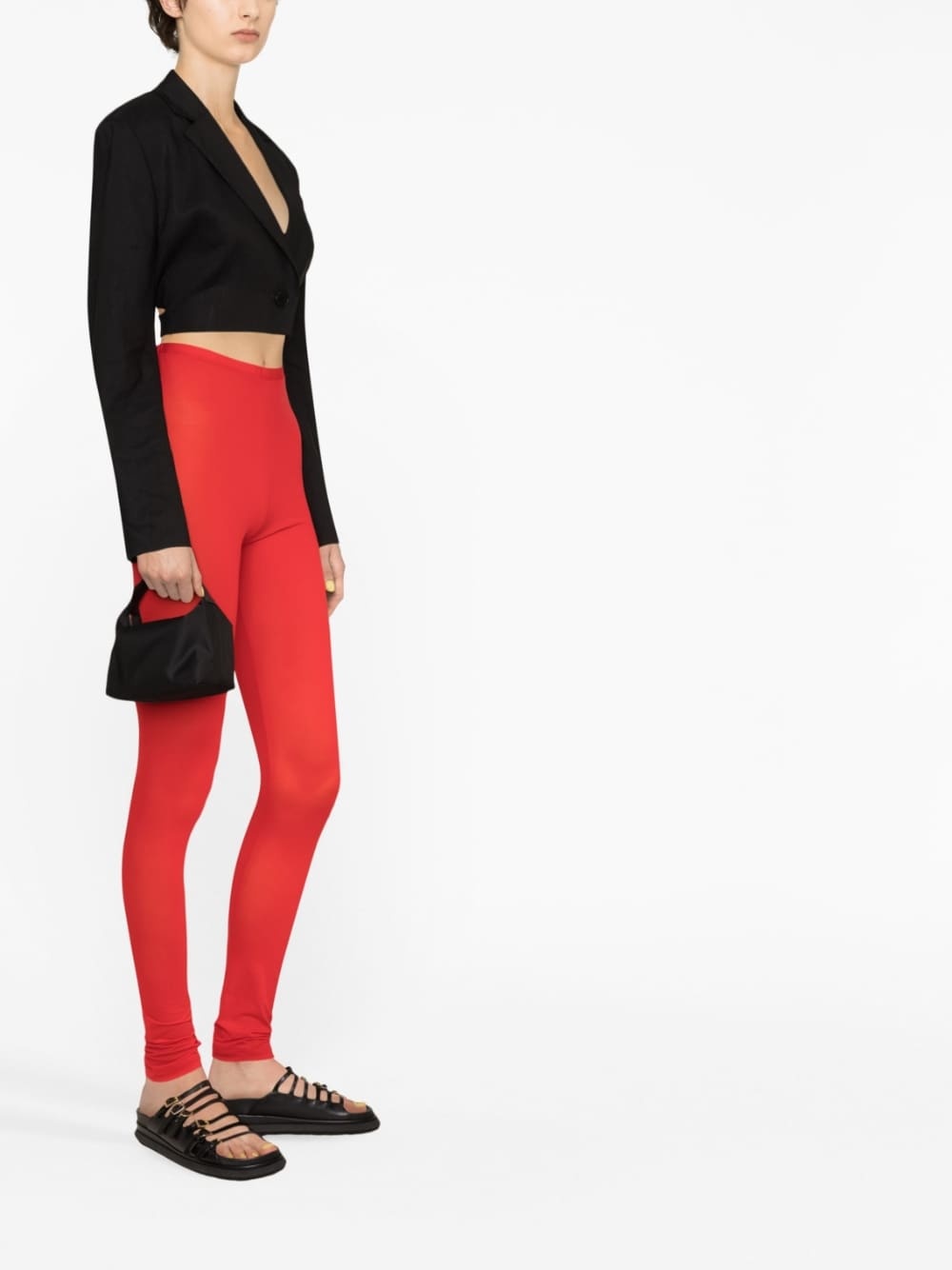 logo-patch leggings - 5
