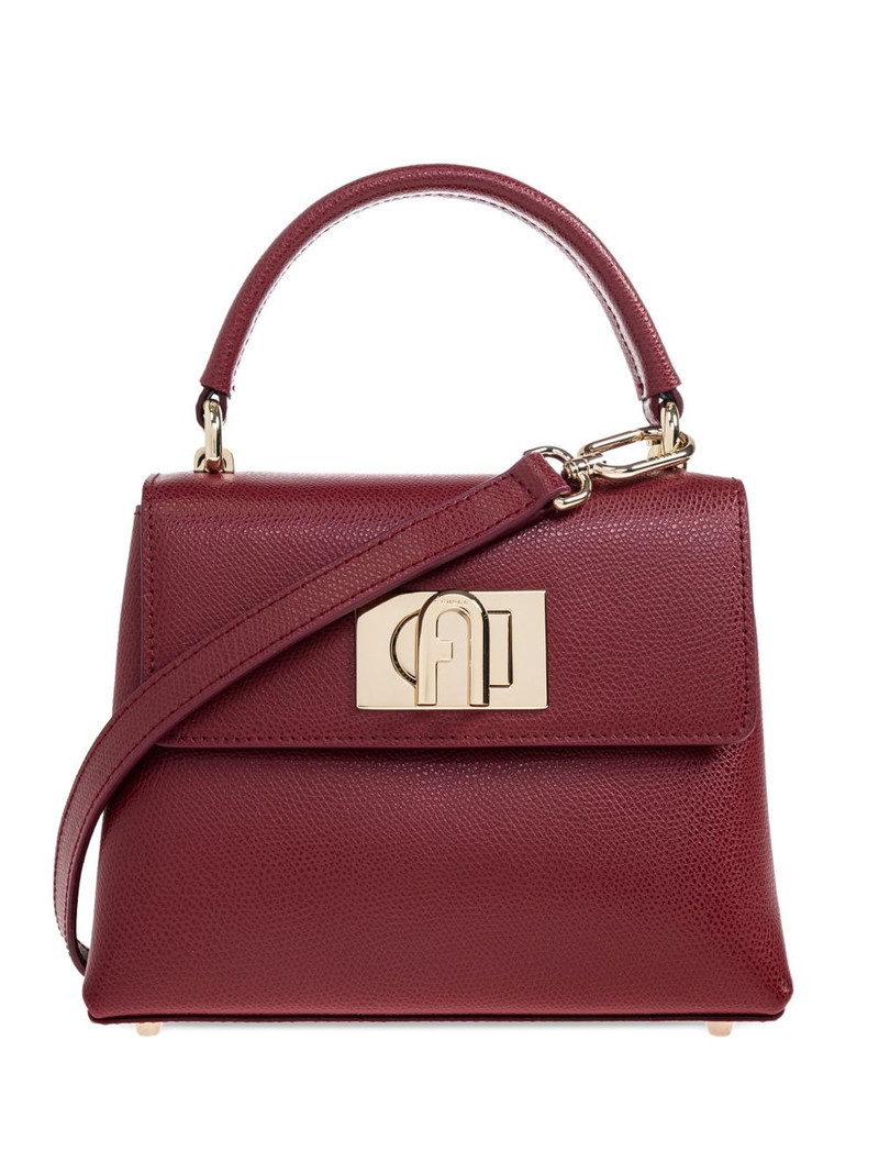 mini 1927 logo-plaque tote bag 1