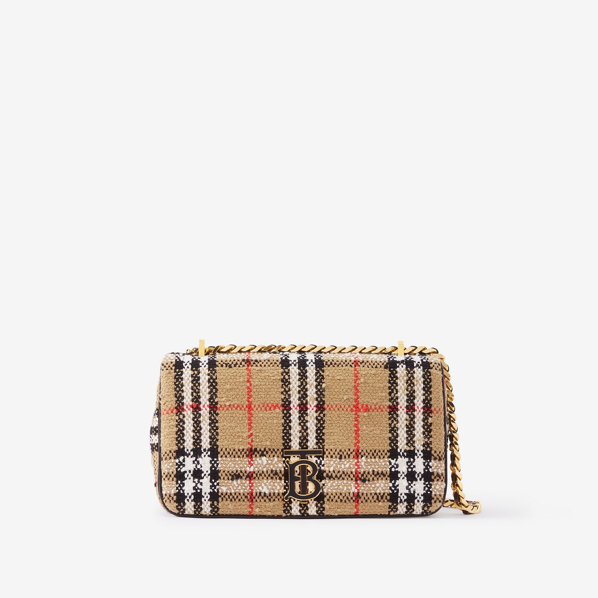 Vintage Check Bouclé Small Lola Bag - 1