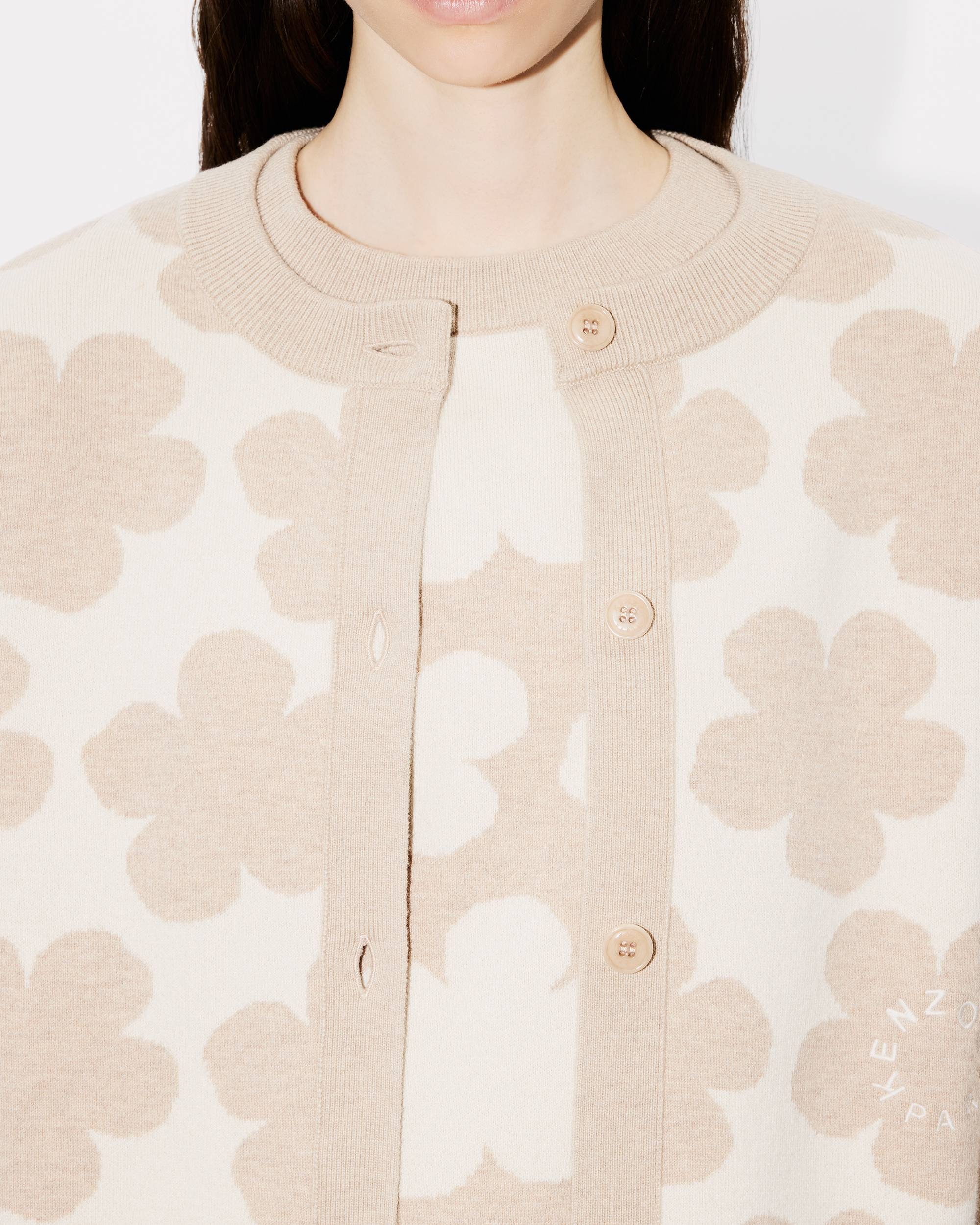 'Hana Dots' embroidered cardigan - 6