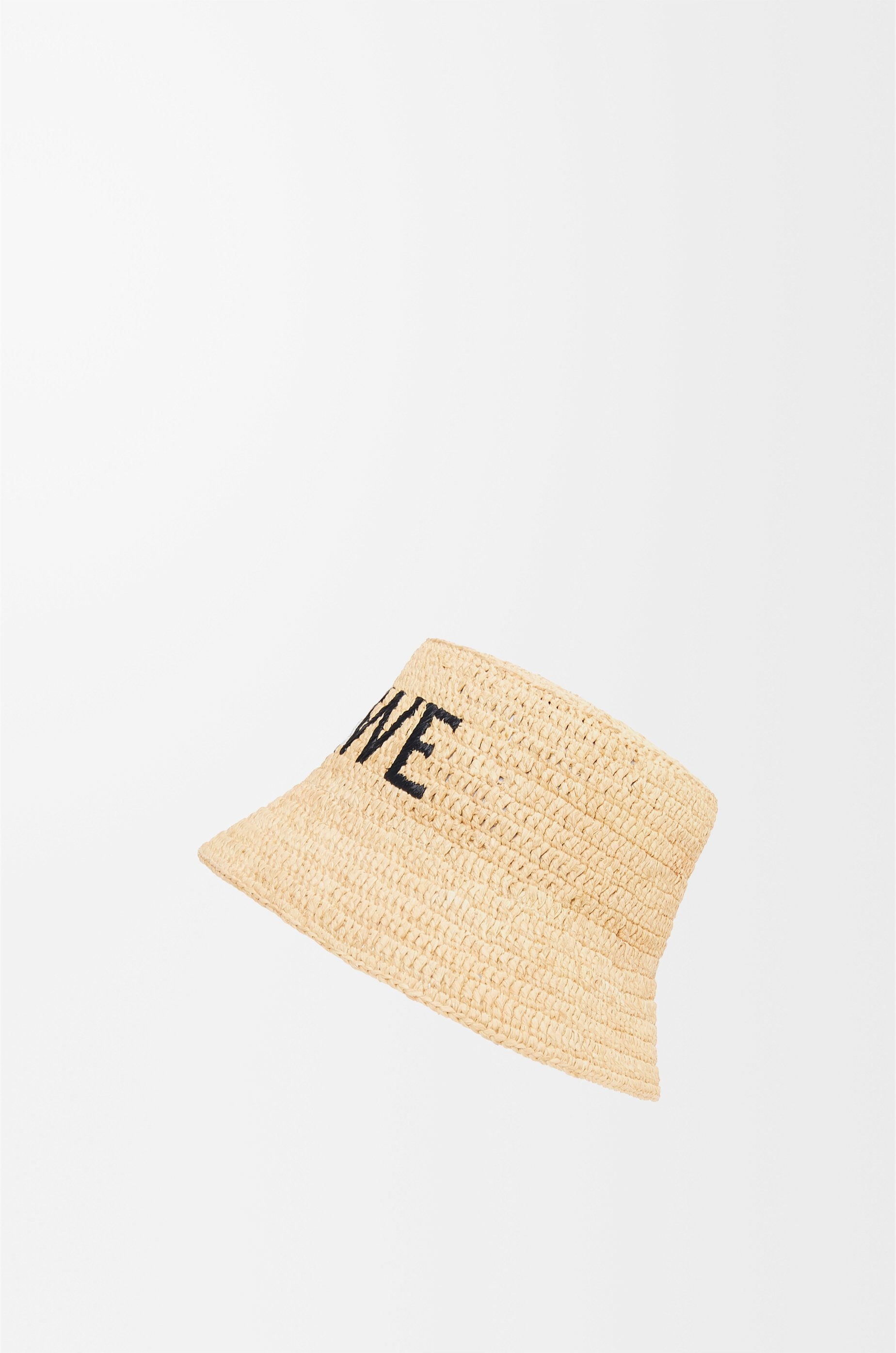 Bucket hat in raffia - 4
