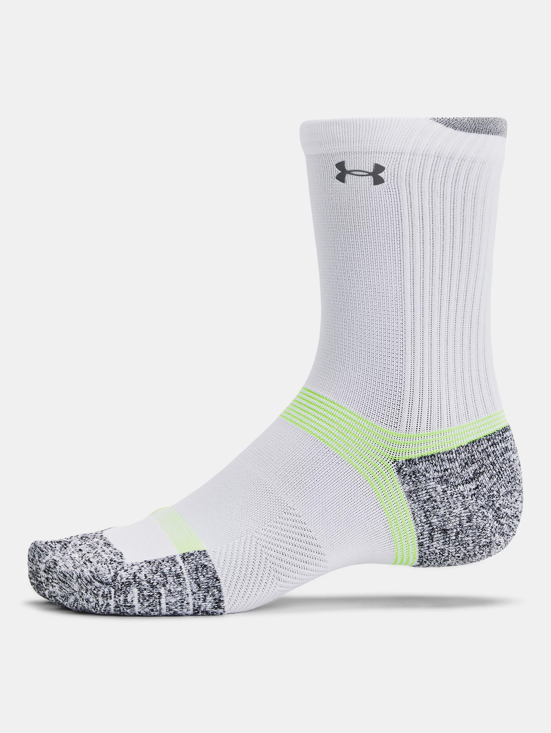 Unisex UA ArmourDry® Run Cushion 3-Pack Mid-Crew Socks - 4