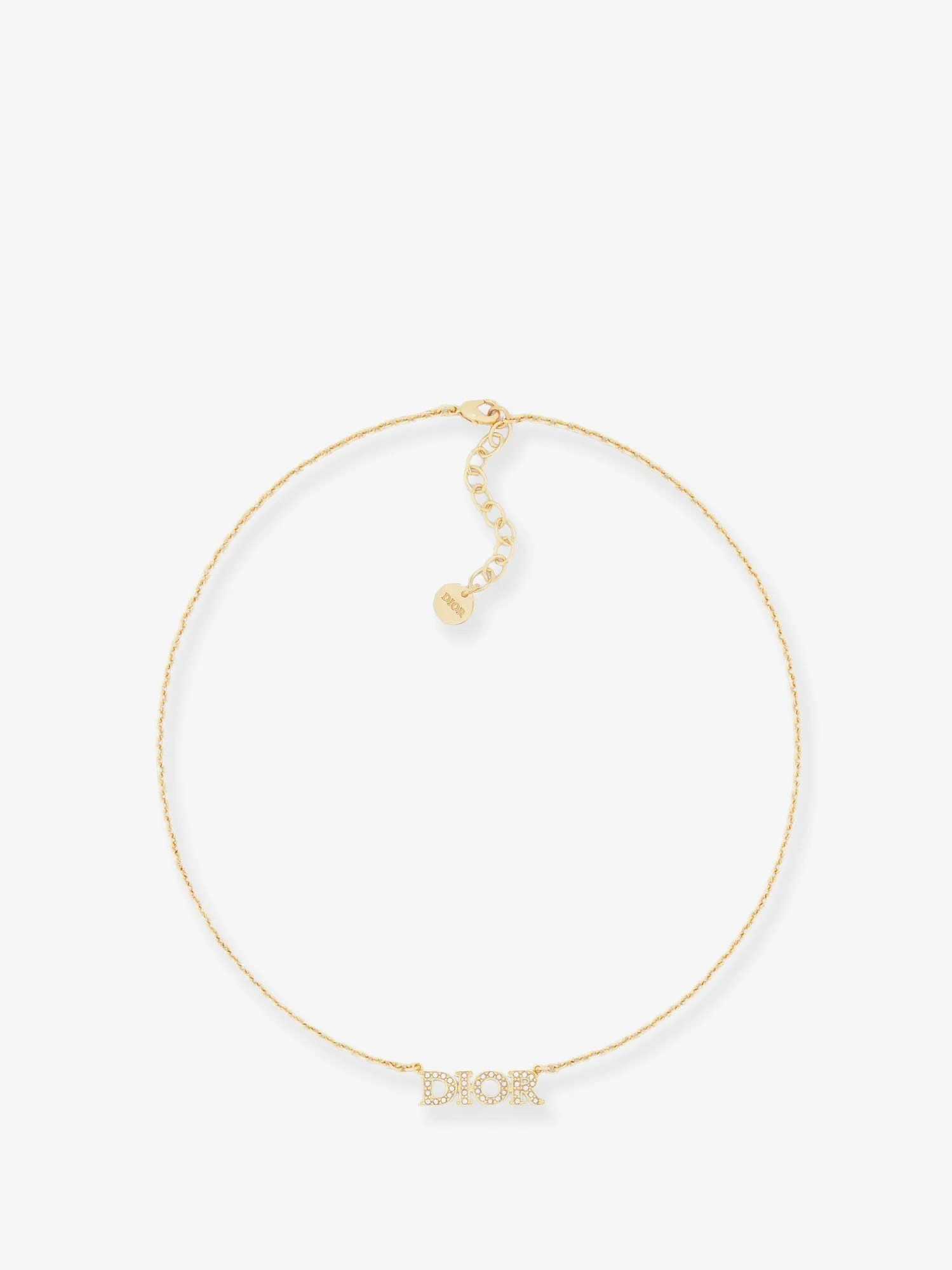 Dior Diorevolution Metal Necklace With Gold Finishes - 1