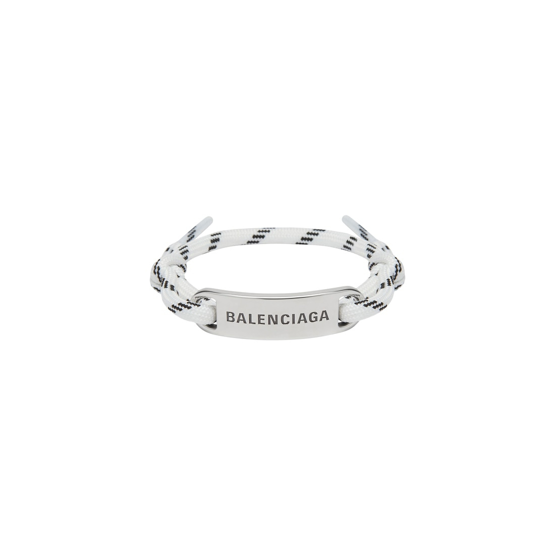 Plate Bracelet in White - 4