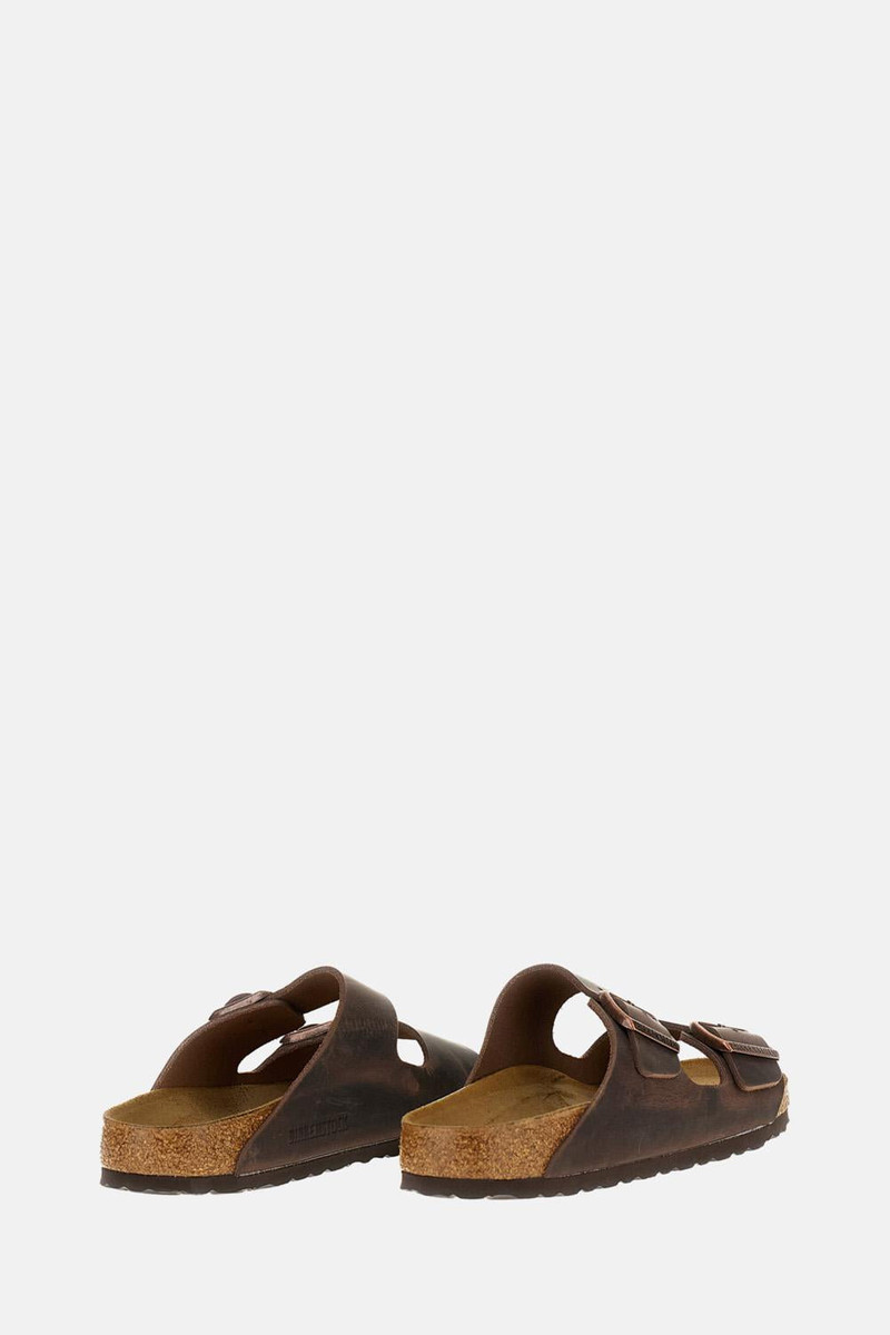 BIRKENSTOCK ARIZONA HABANA IN OILED LEATHER outlook