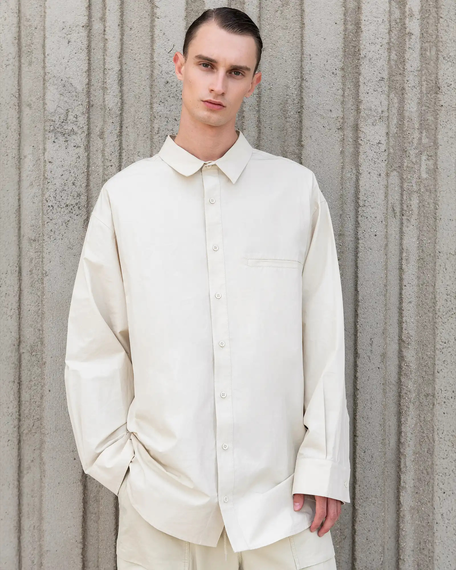 GIANT SHIRT IVORY - 6