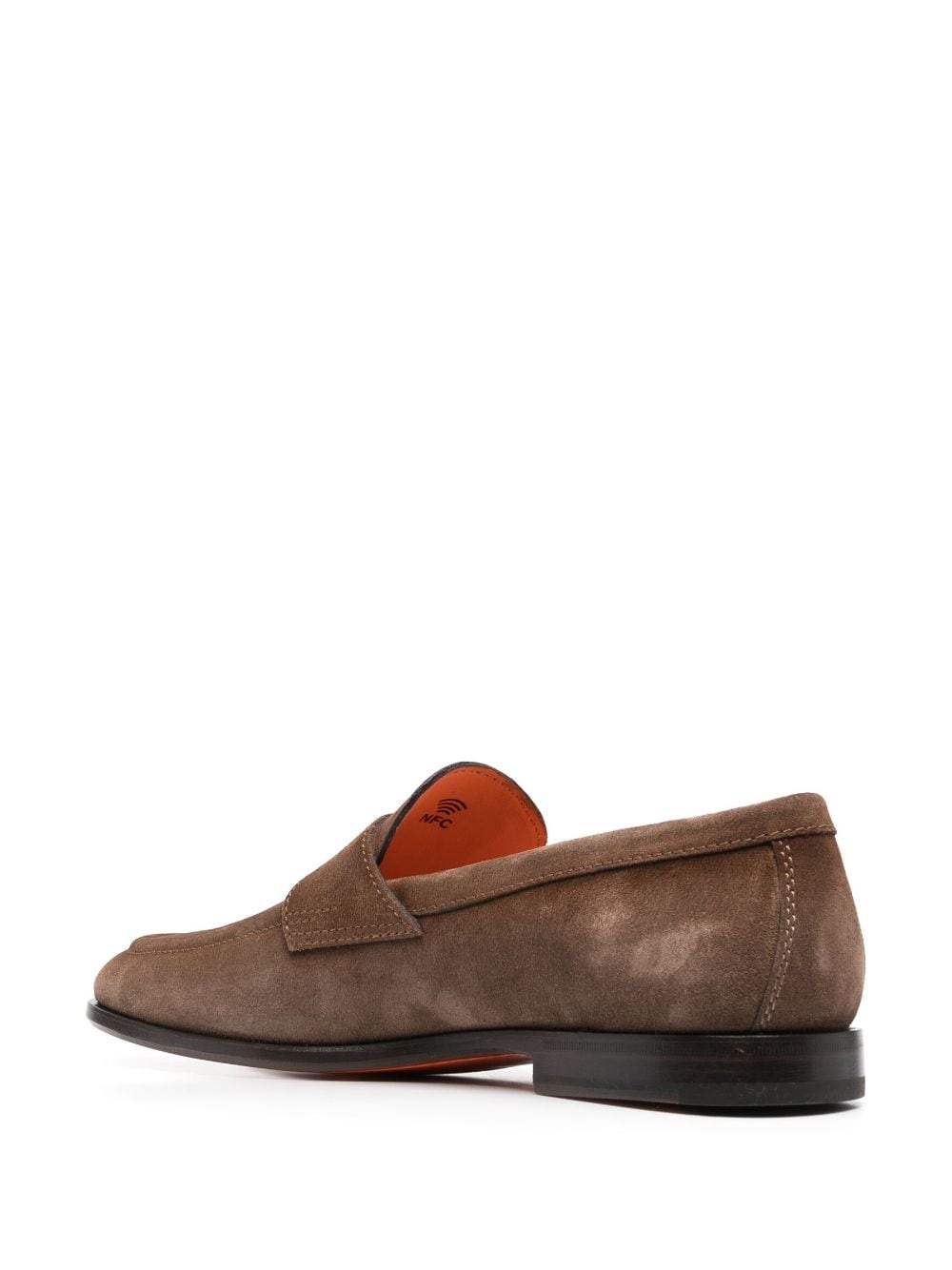 suede penny loafers - 3