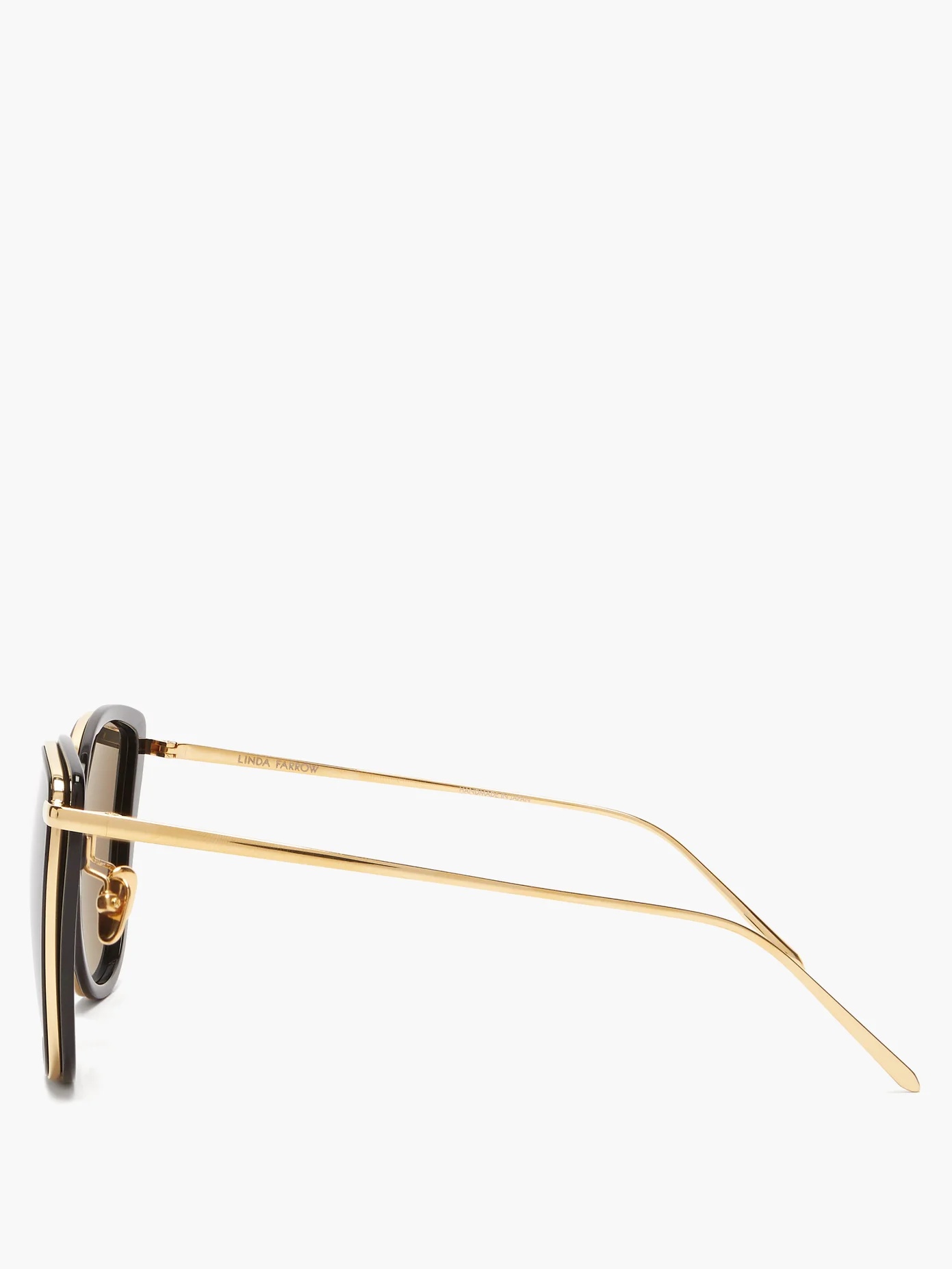 Liza butterfly-frame acetate sunglasses - 3