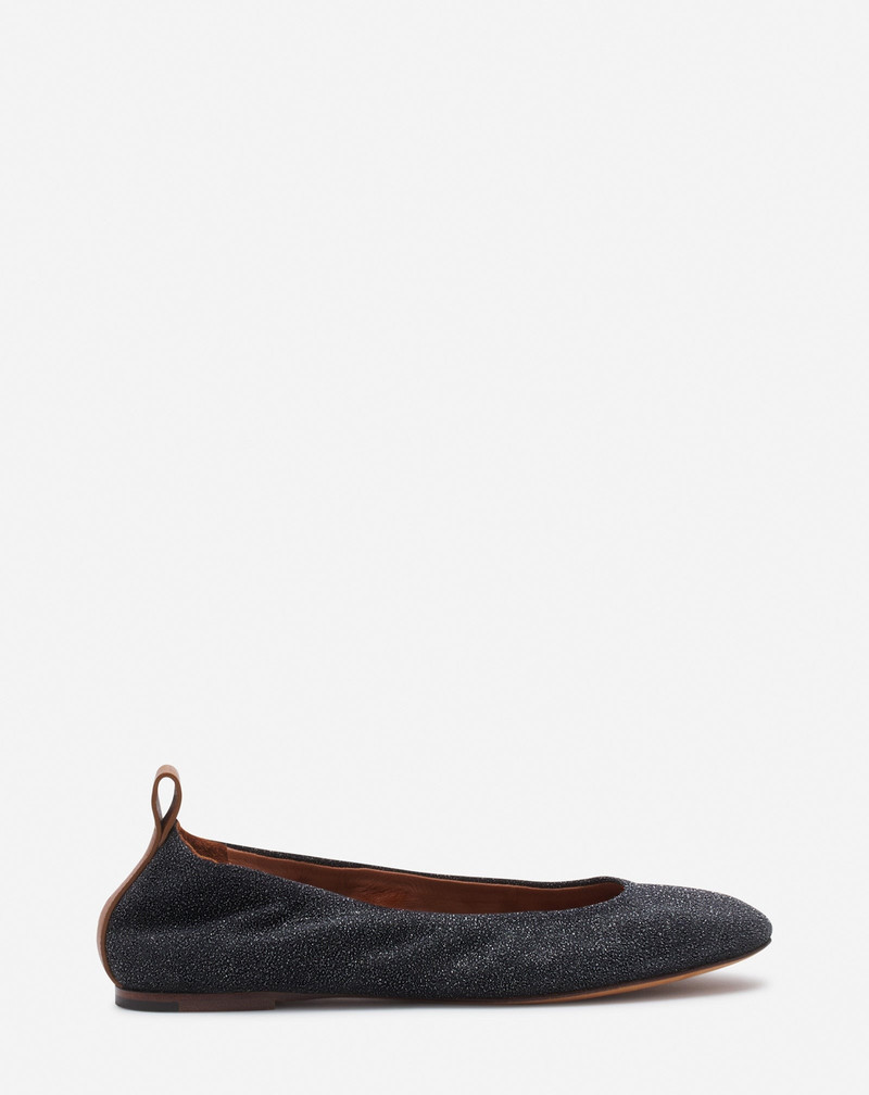 THE SUEDE BALLERINA FLAT 1