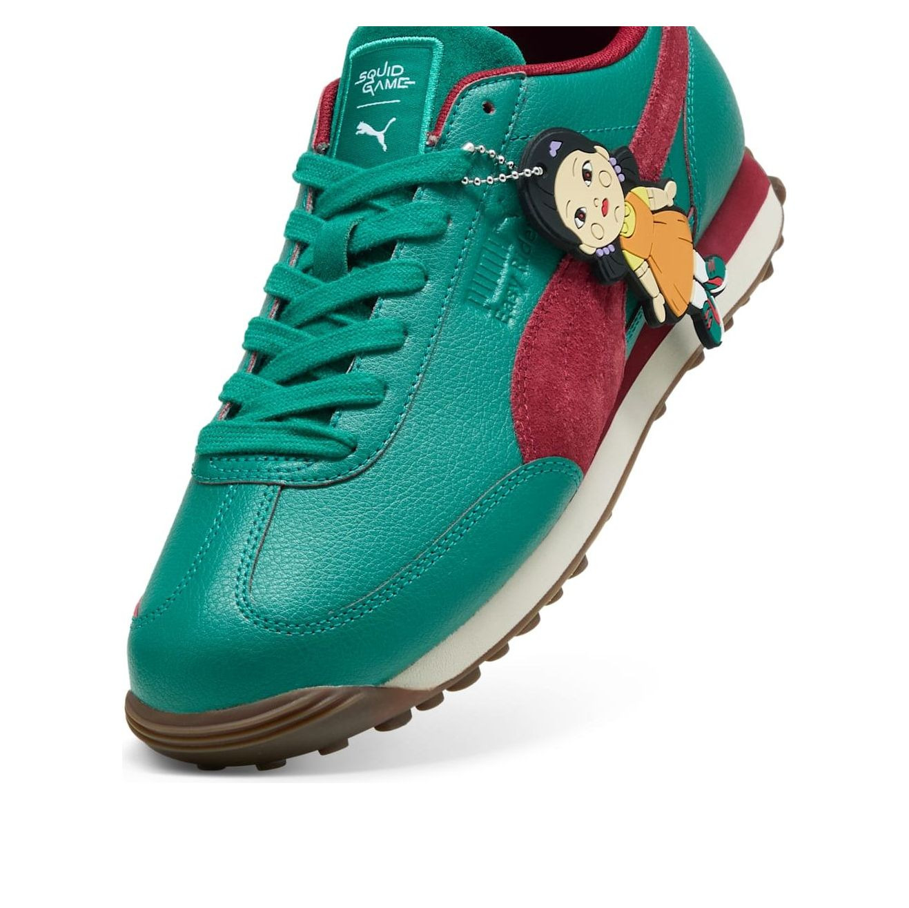 PUMA x Squid Game Easy Rider 'Green Red' 399431-01 - 5