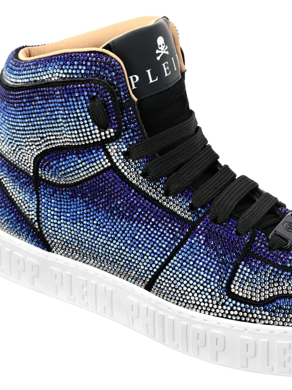 suede high-top sneakers - 4