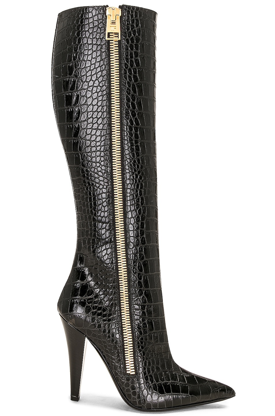 Croc Zip Knee High Boot 105 - 1