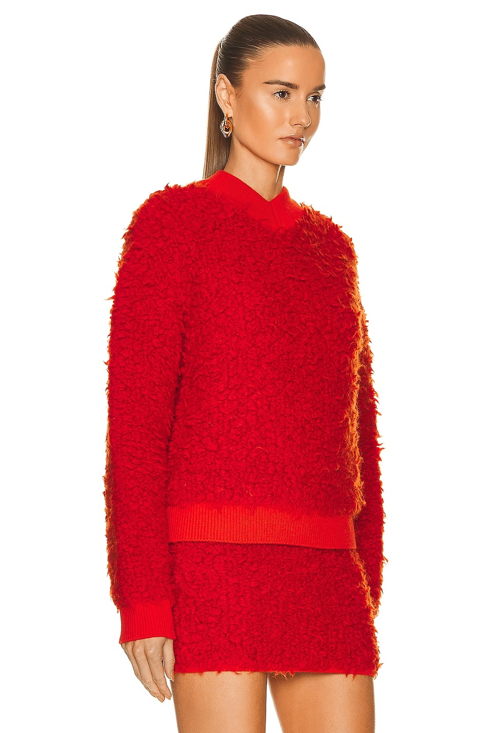 Fleece Pullover Sweater - 2