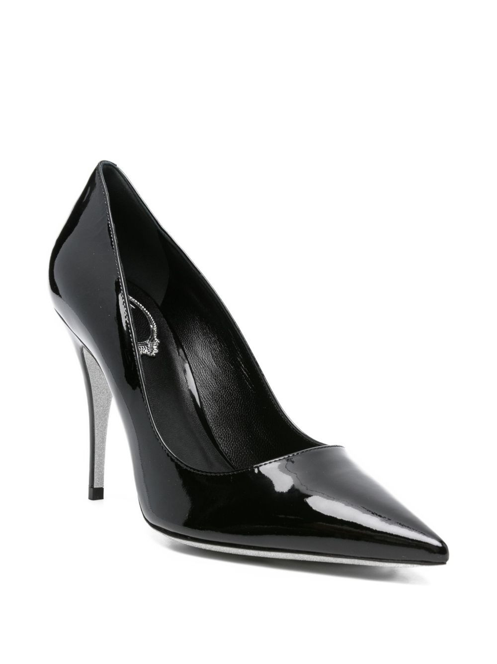 100mm pointed-toe stiletto heeled pumps - 2