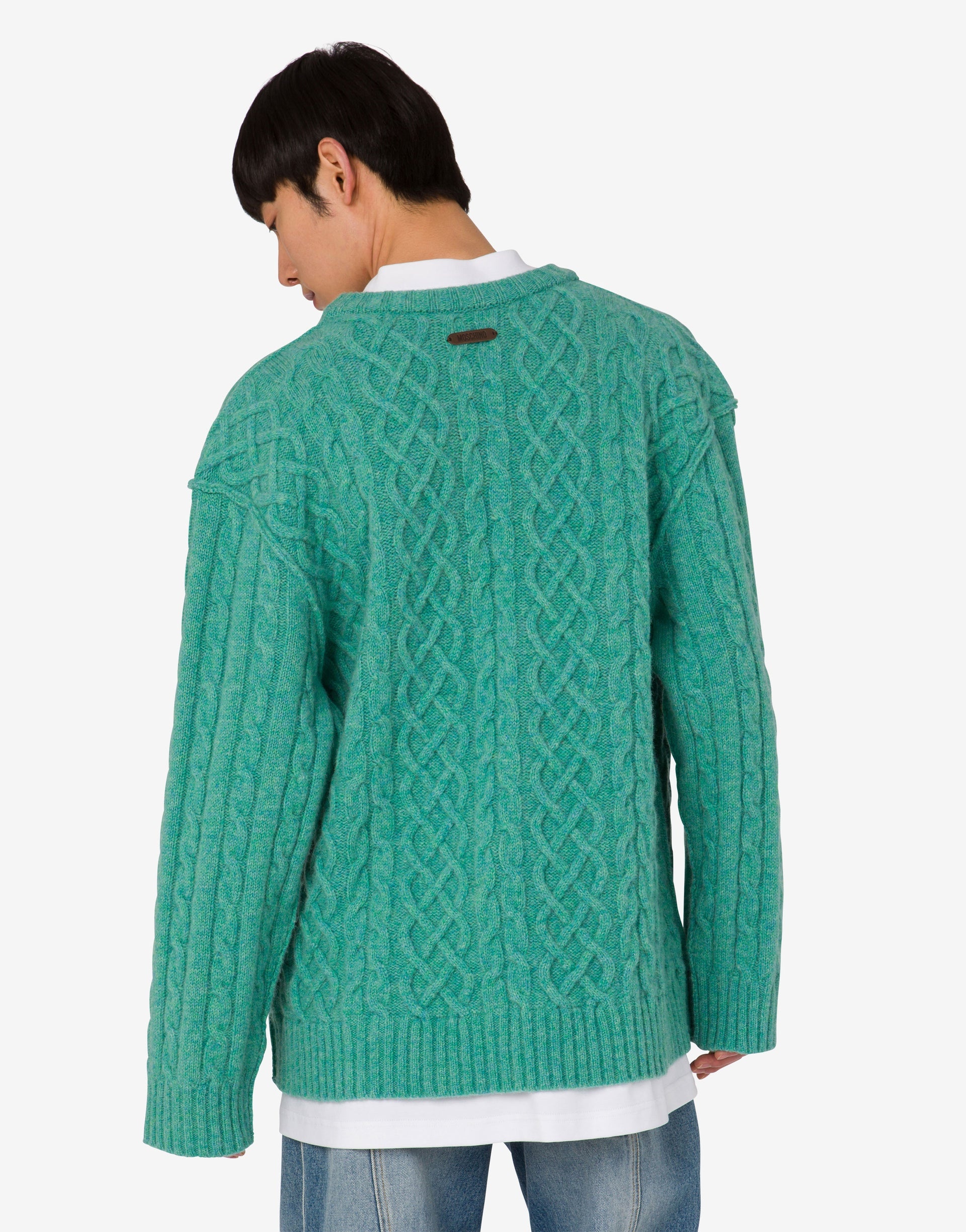 SHETLAND WOOL PULLOVER - 3