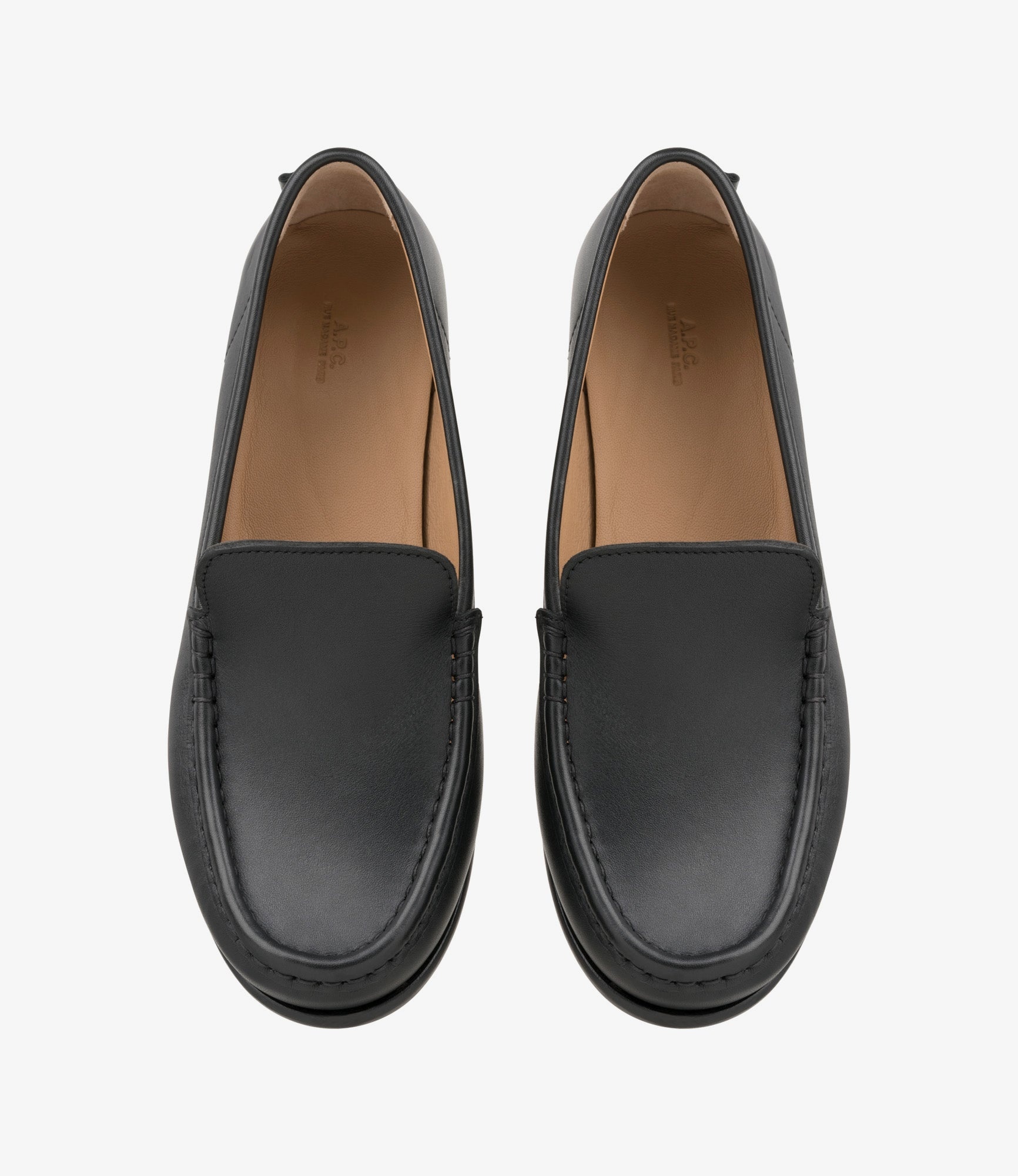 A.P.C.[アーペーセー] Swan Mocassins A.P.C. SWAN MOCCASINS | REVERSIBLE