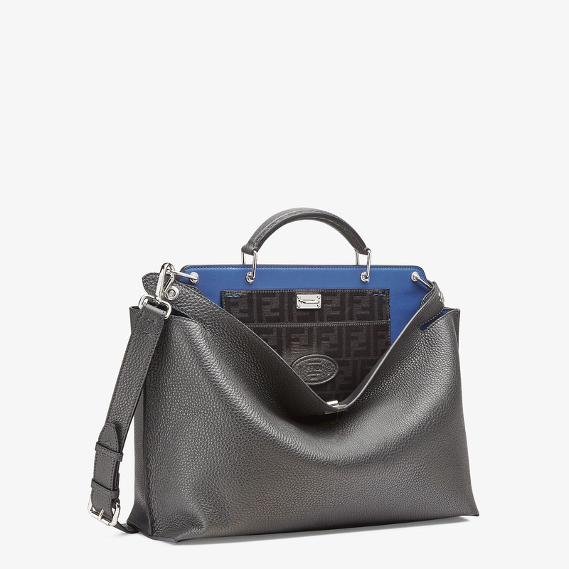 FENDI Gray leather bag outlook