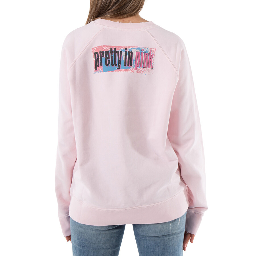 Marc Jacobs Ladies Pretty In Pink Sweatshirt - 6