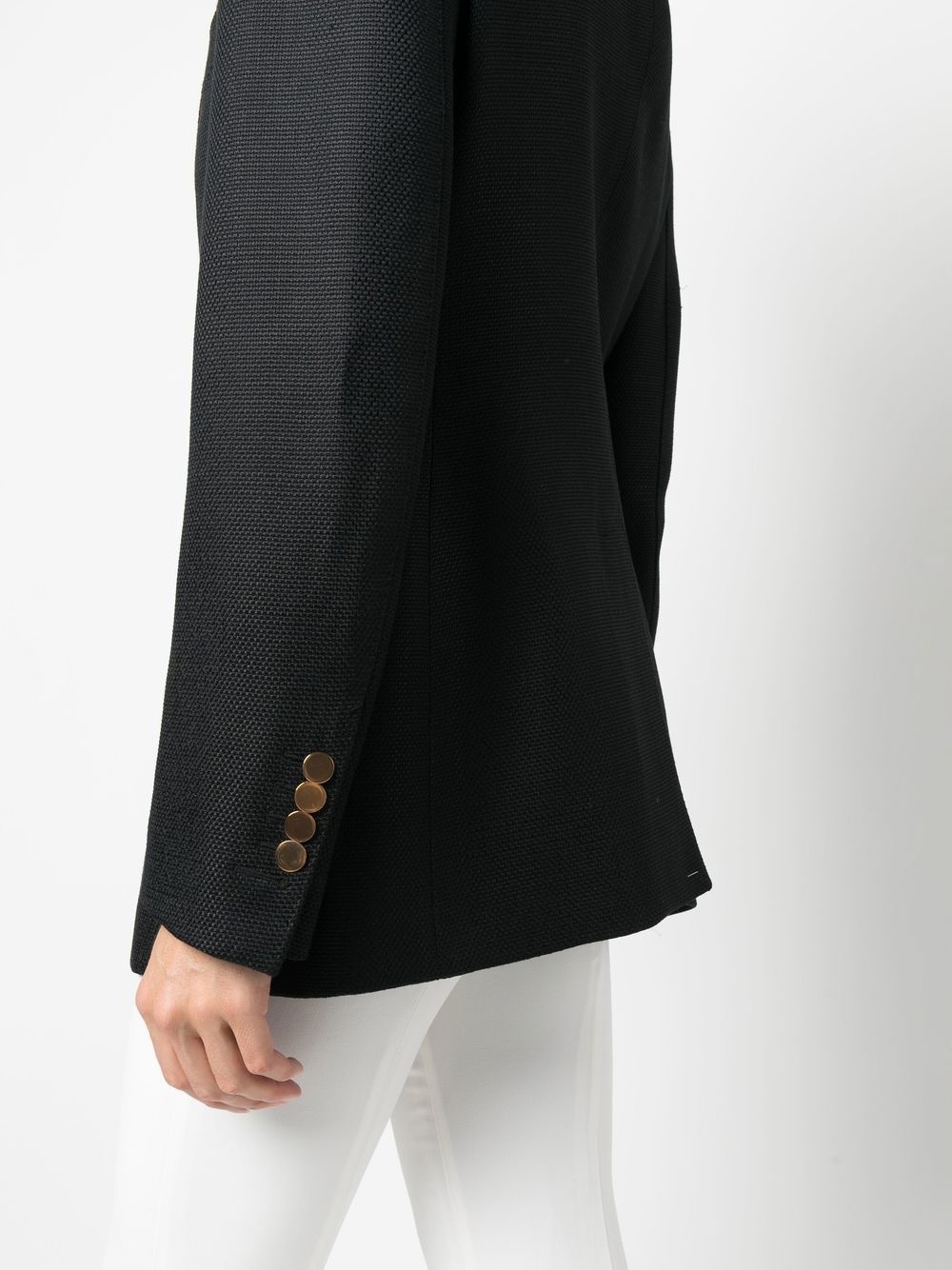 single-breasted tailored blazer - 4