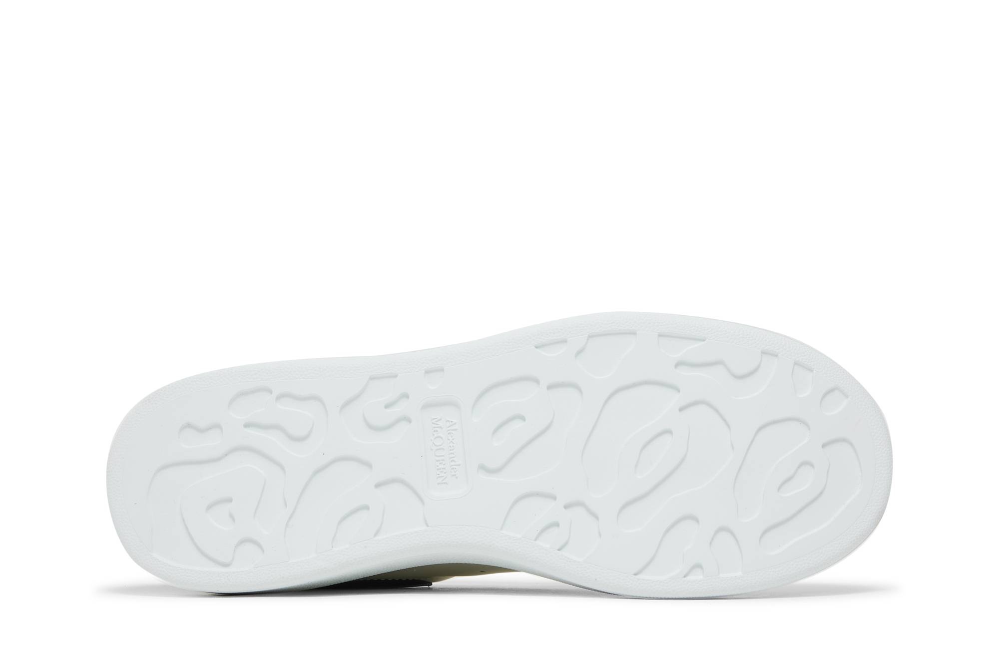 Alexander McQueen Oversized Sneaker 'White Black' - 4